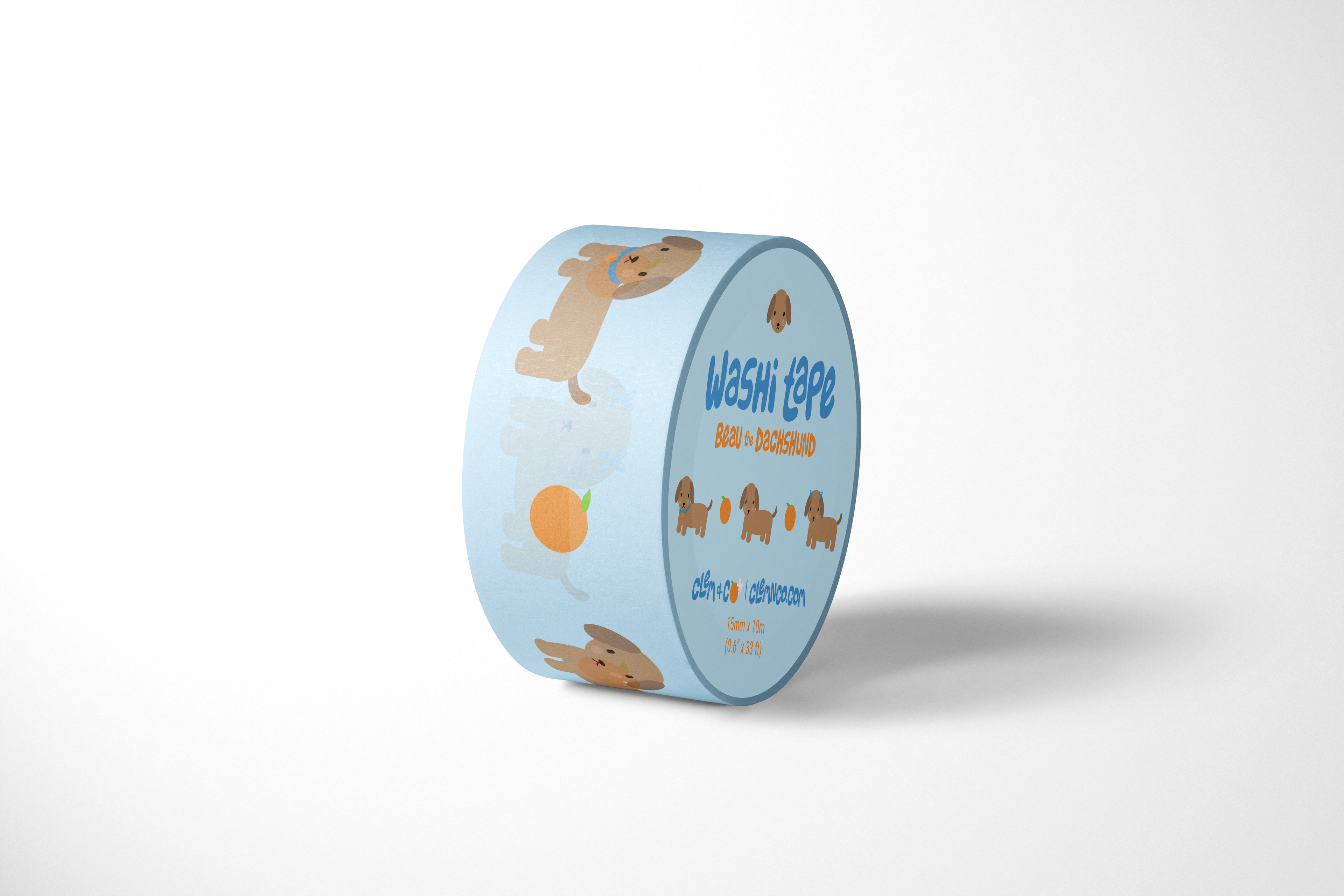 Beau the Dachshund Washi Tape - Dog