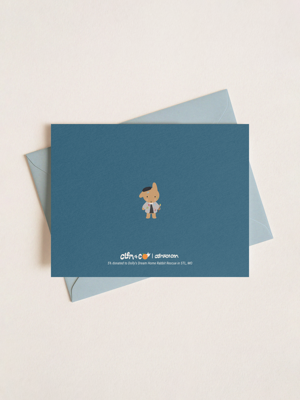 Happy BIRTHday "Birth of Winnie" Bunny Card