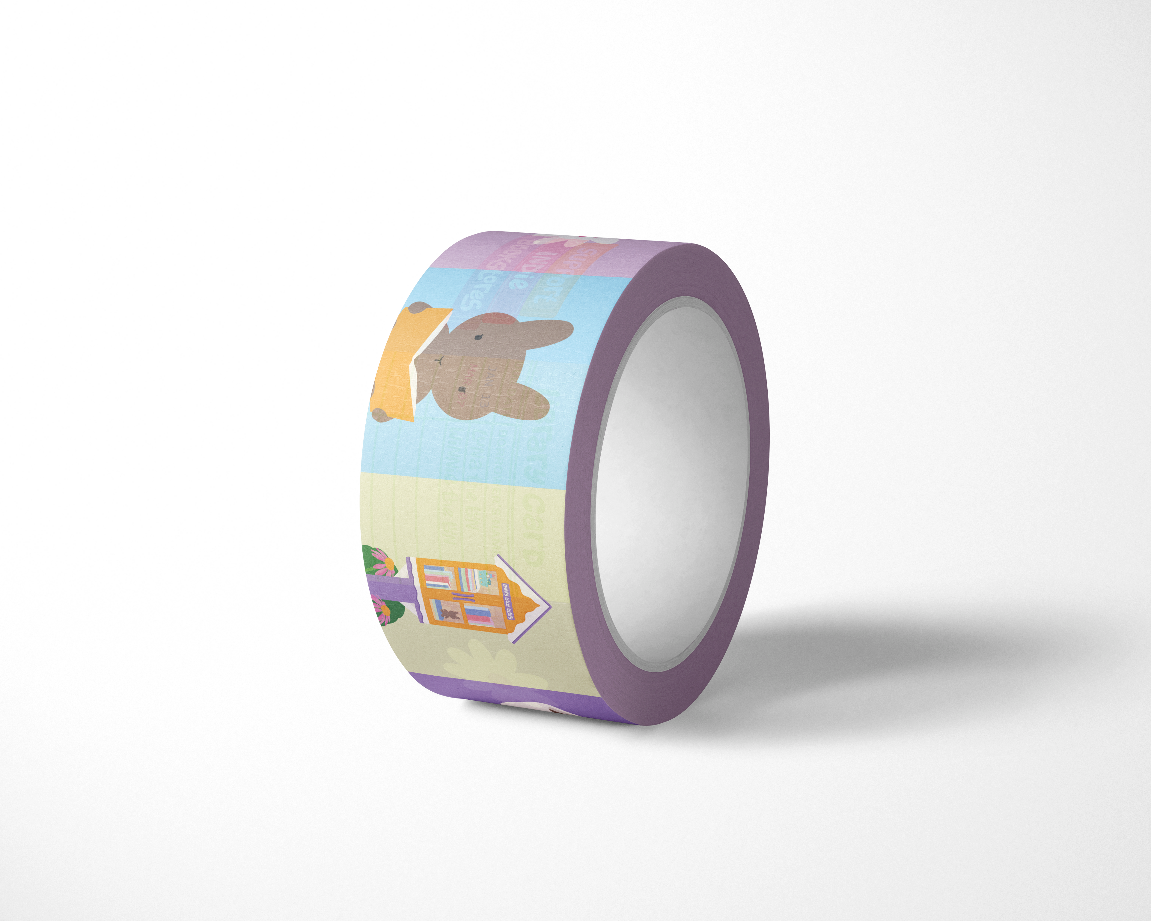 Bookish Buns Washi Tape