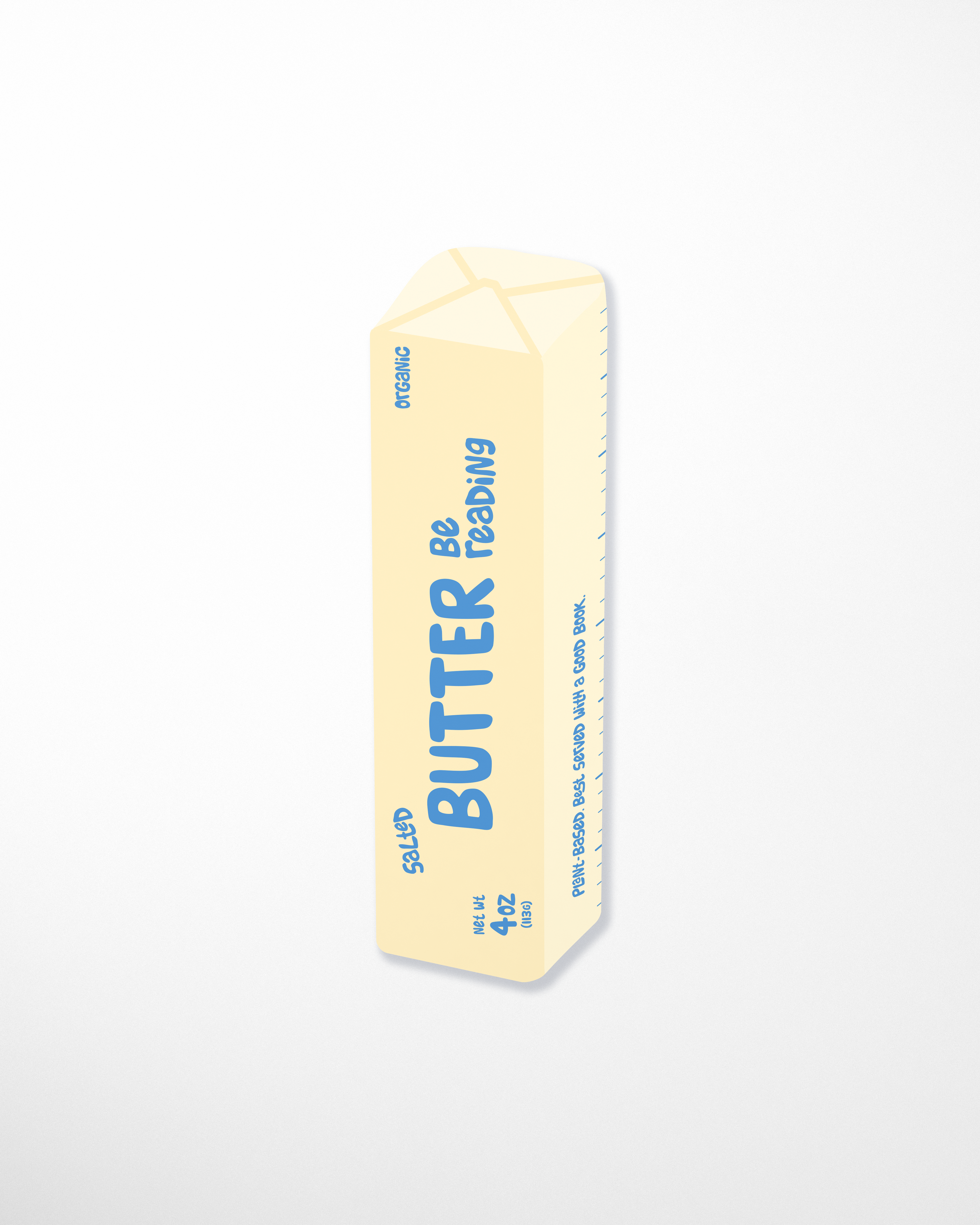Butter (be reading) Bookmark, Die-Cut