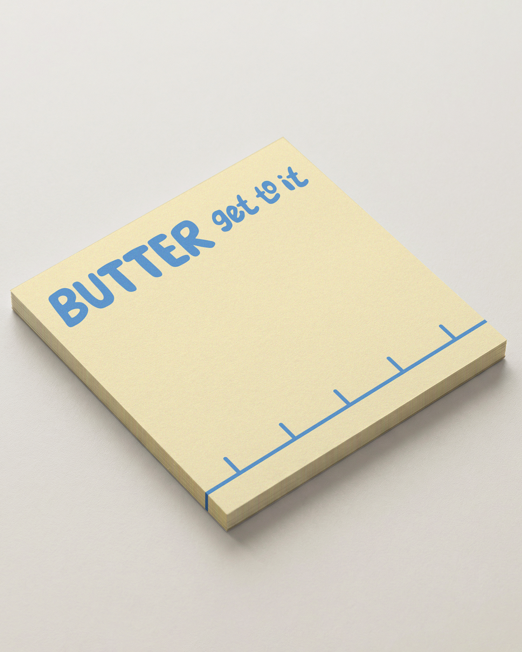 Butter Get to It Sticky Note