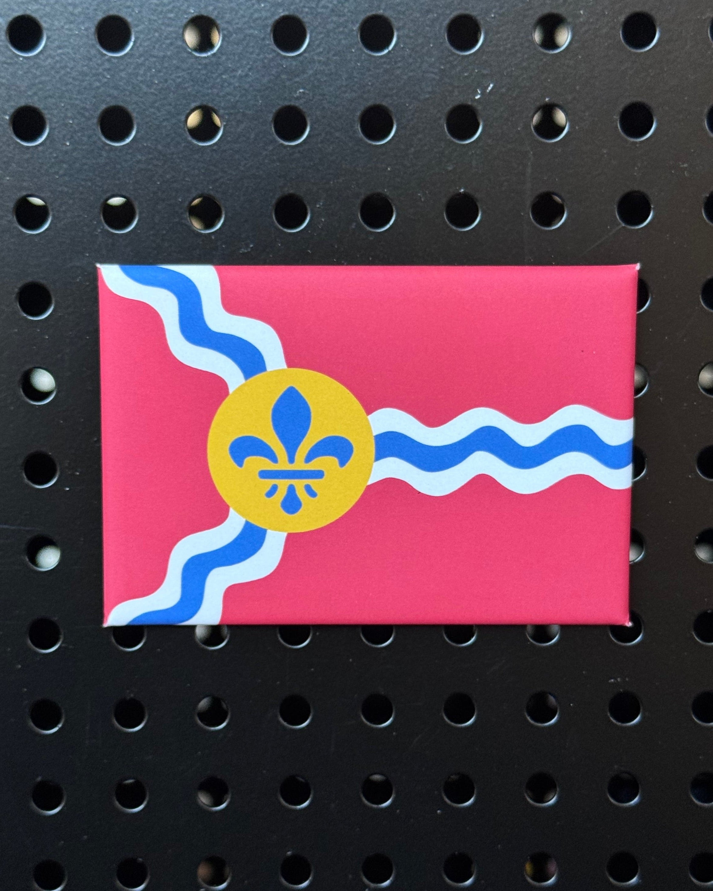 Saint Louis Flag Magnet
