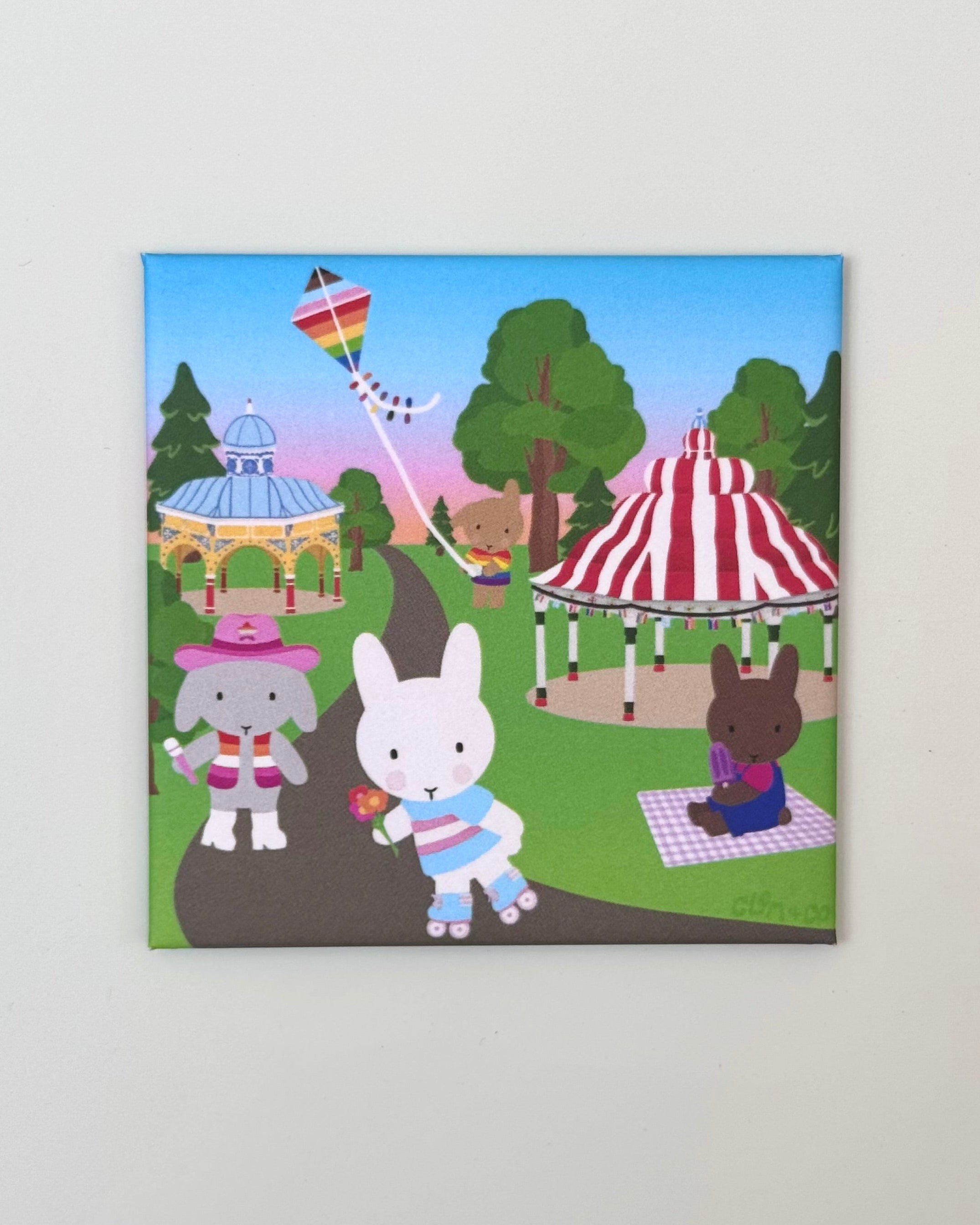 Tower Grove Park Pride Magnet
