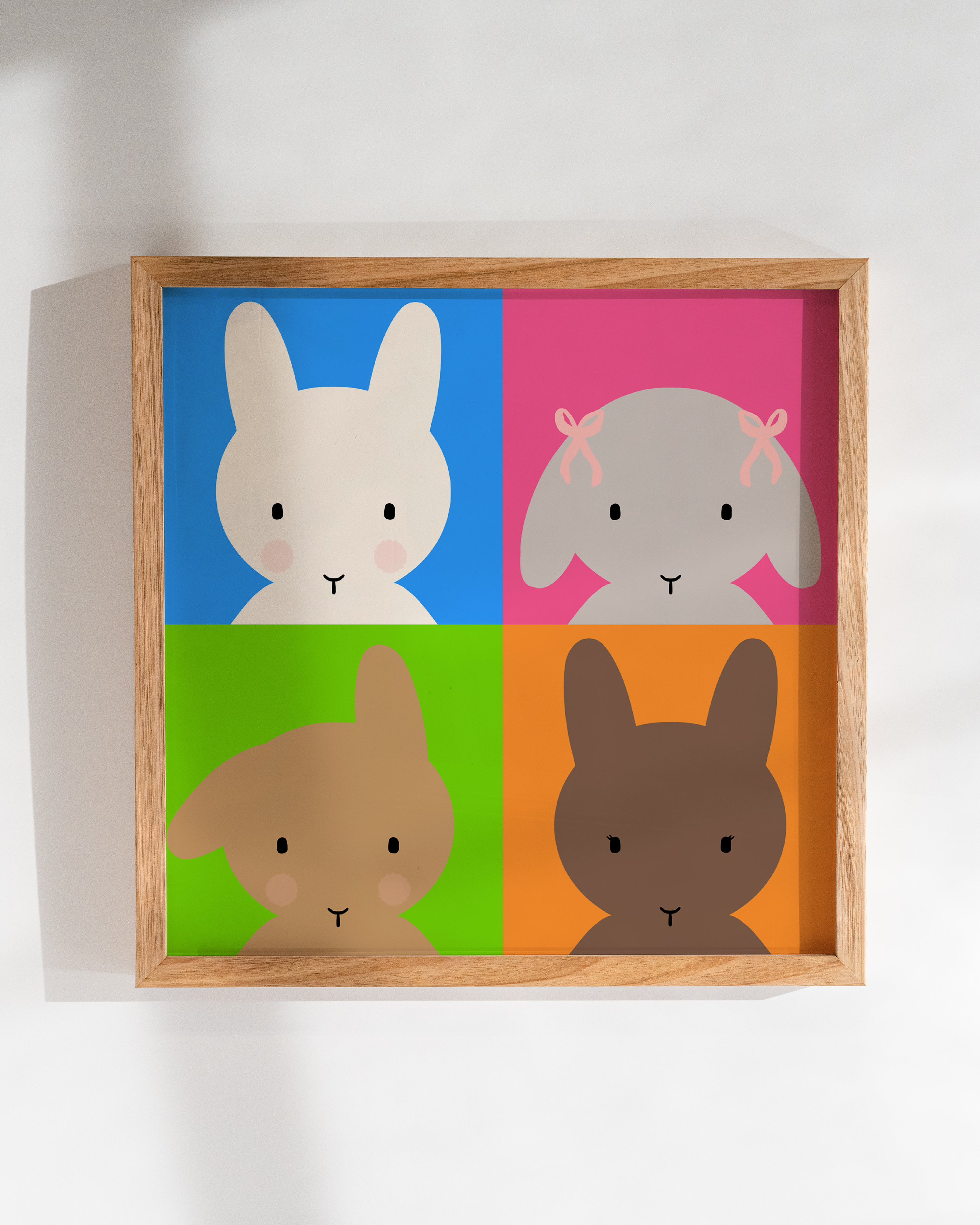 Pop Art Clem & Friends Print