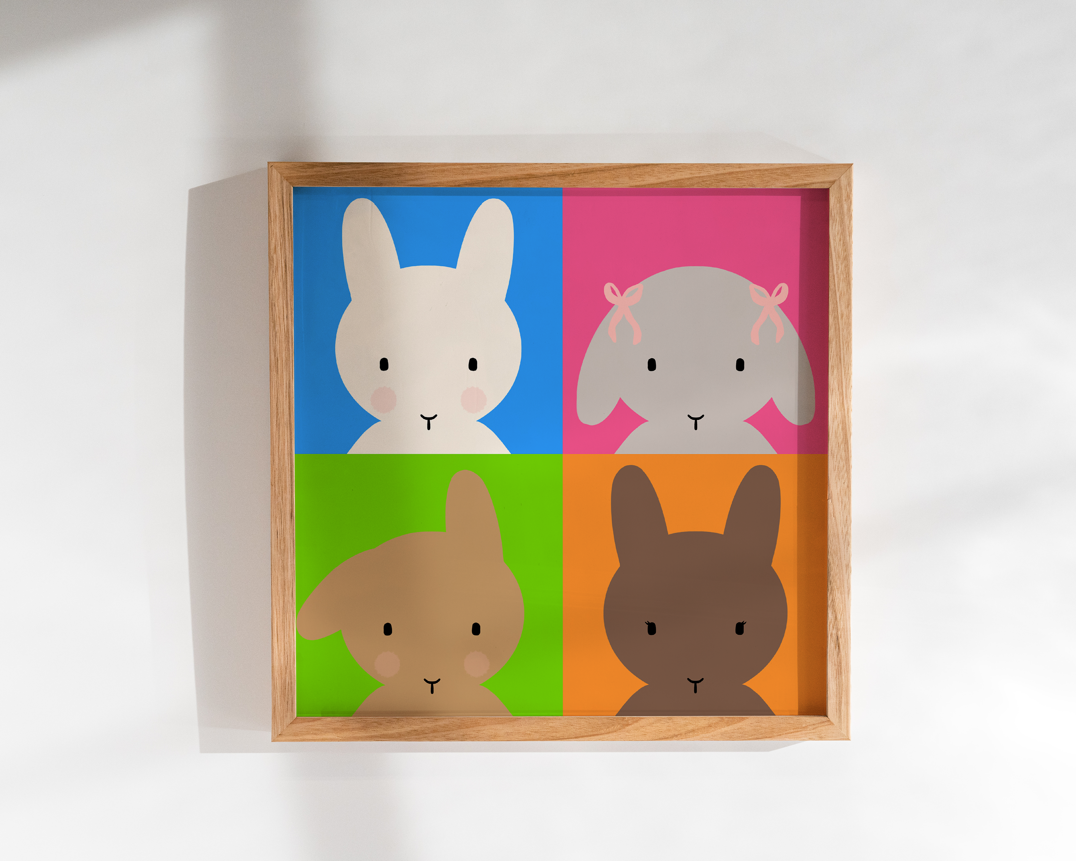 Pop Art Clem & Friends Print