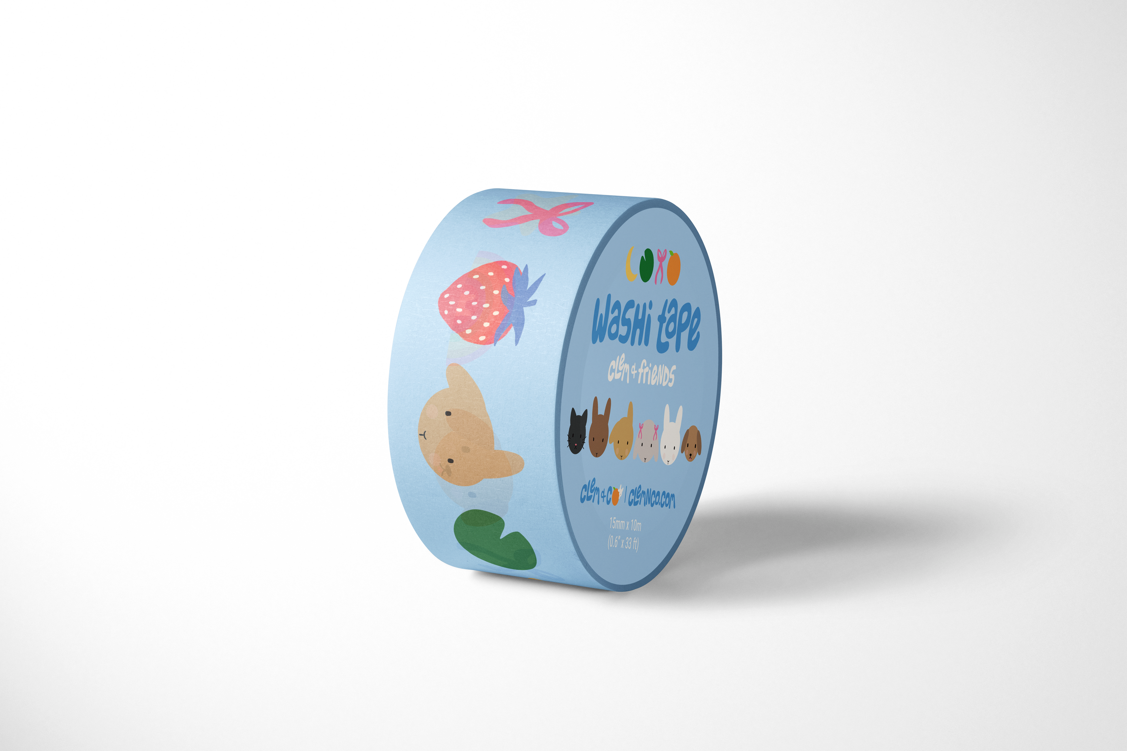 Clem & Friends Washi Tape