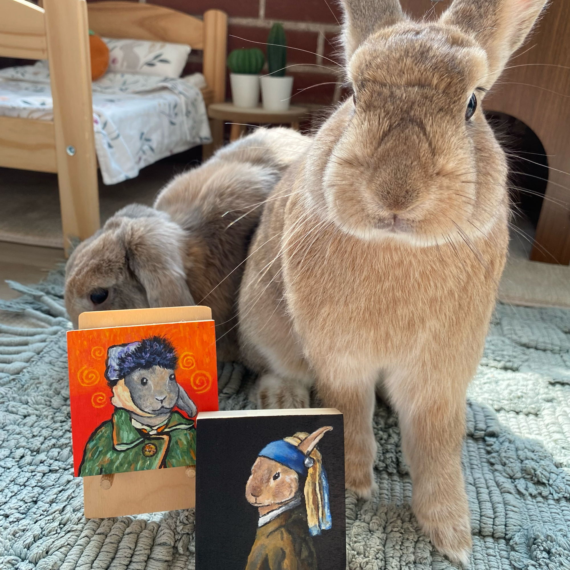 Custom Bunny/Pet Portrait