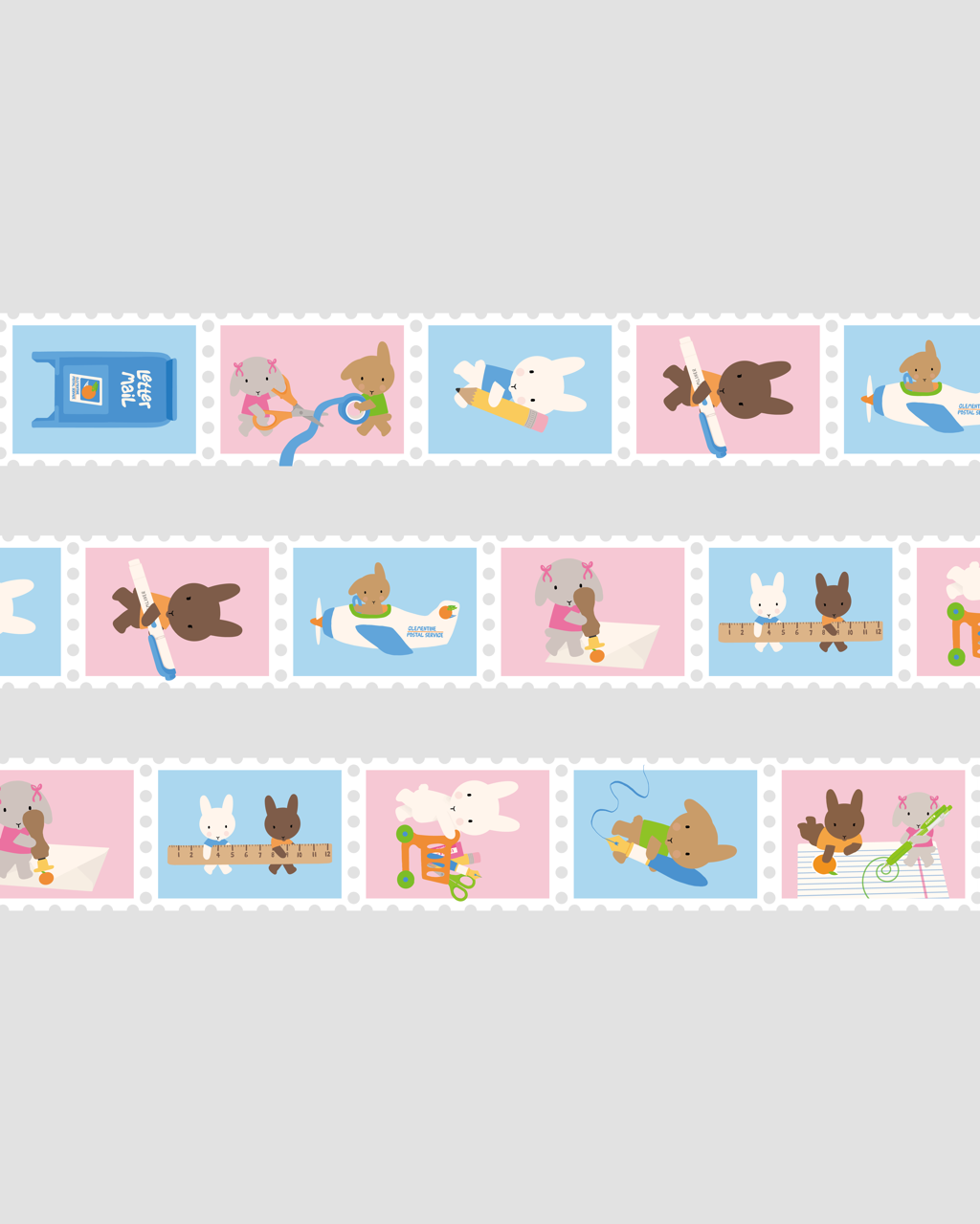 Crafty Clem & Friends Stamp Washi Tape