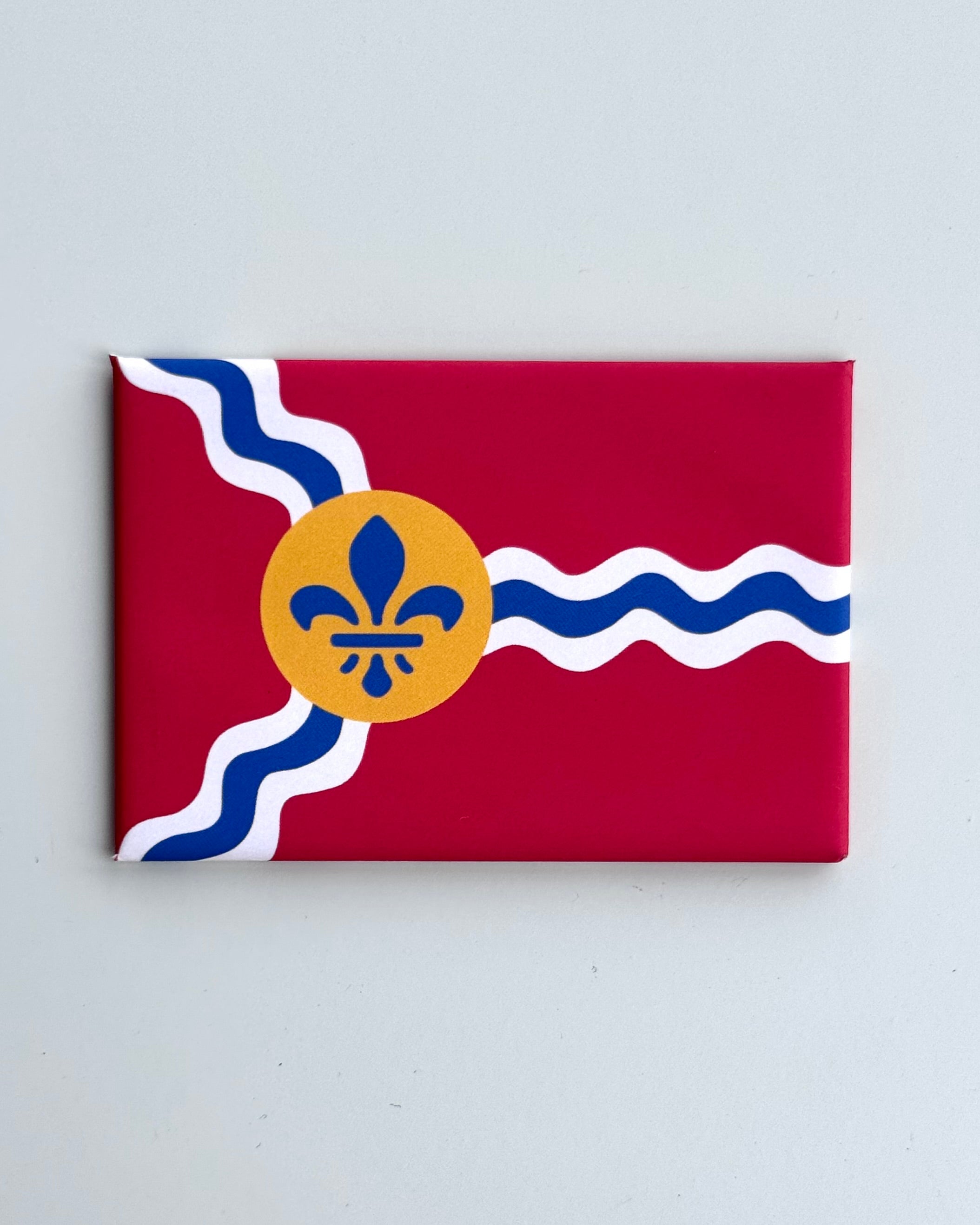 Saint Louis Flag Magnet