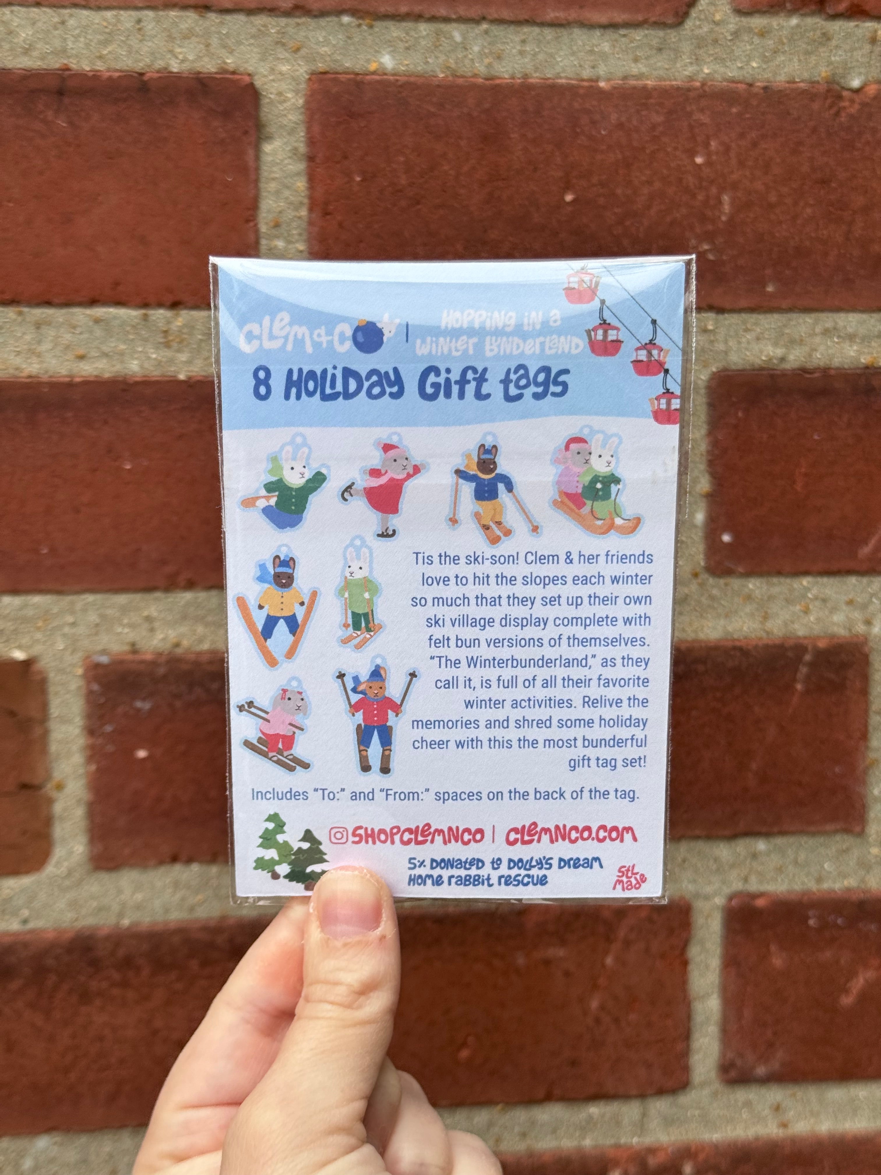 Winter Bunderland Gift Tags