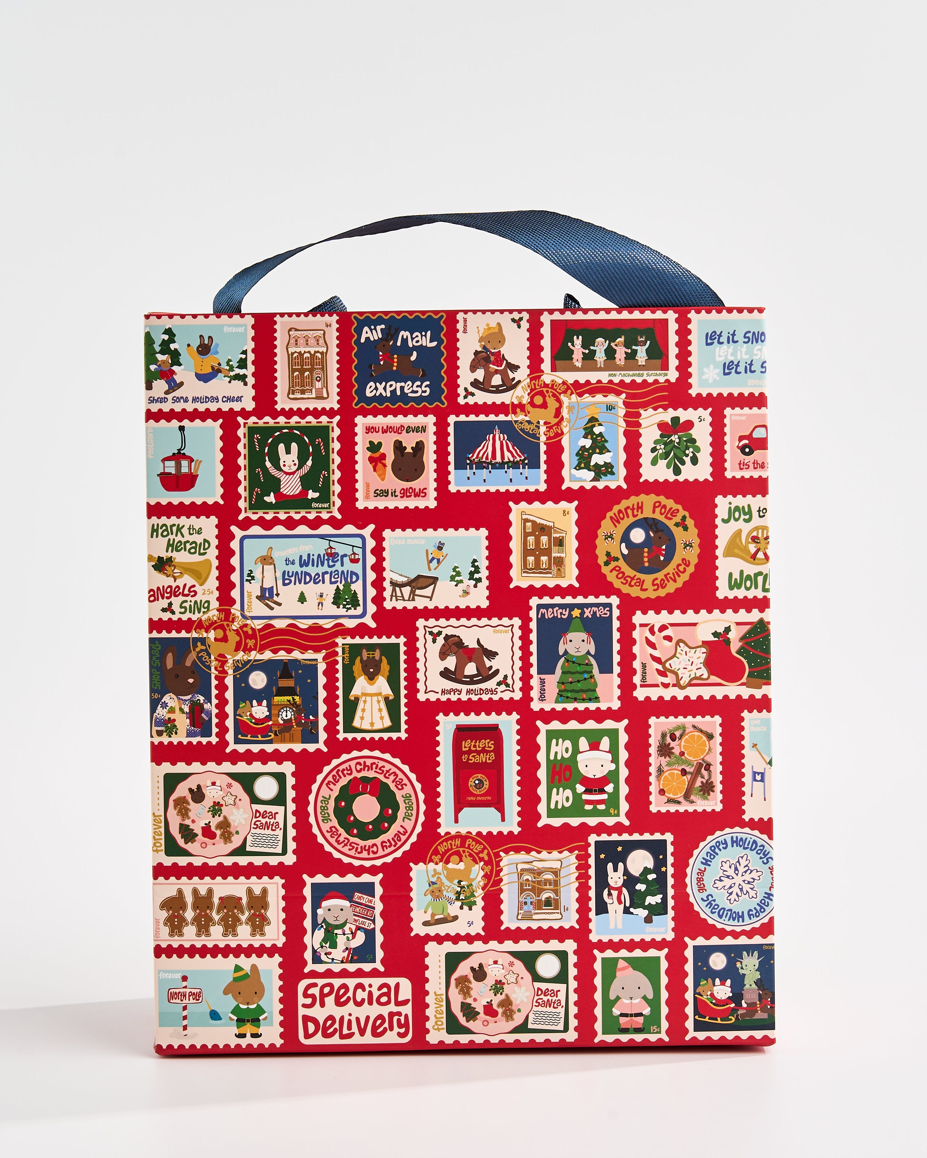 Medium Santa Clem is Coming to Town Gift Bag