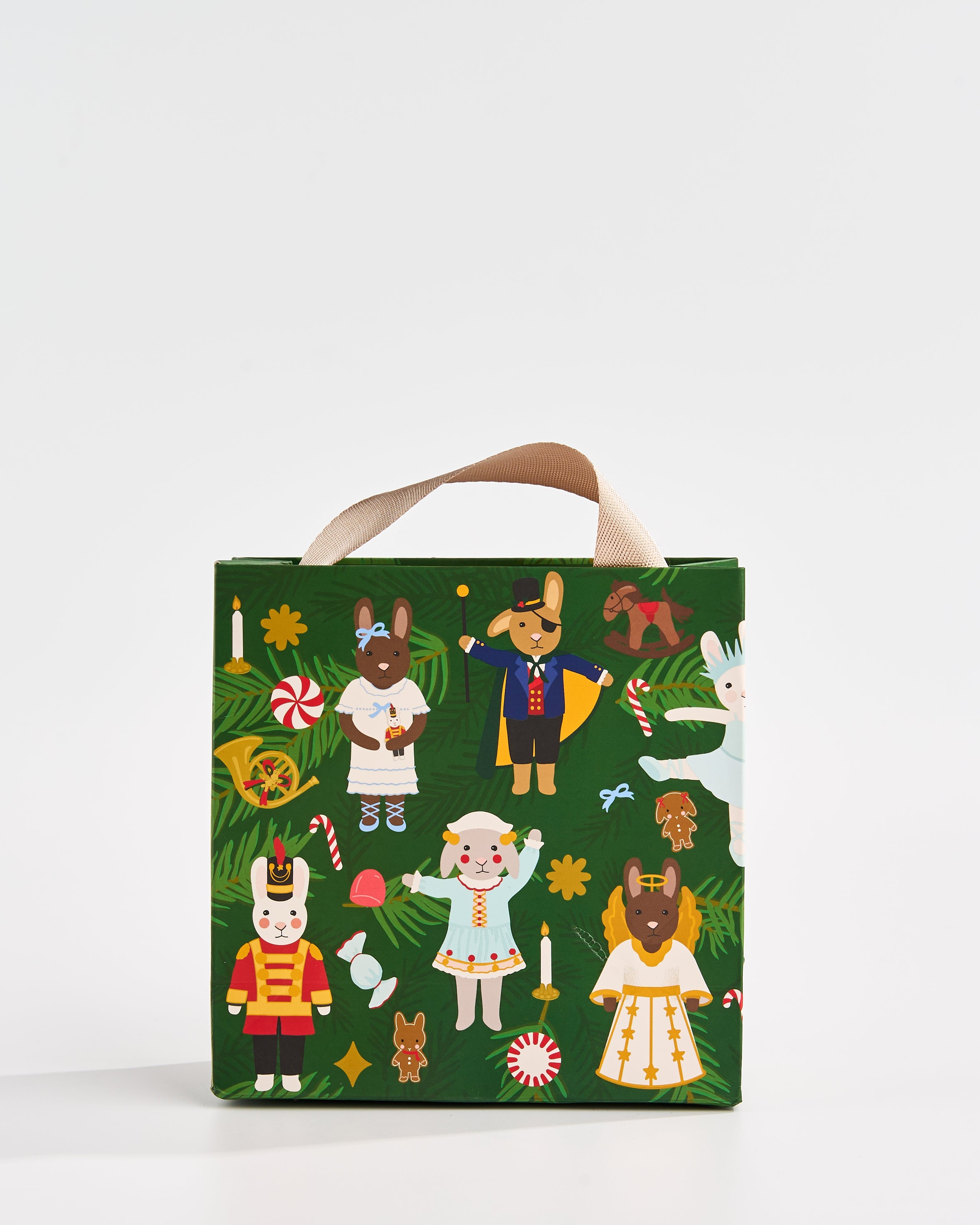 Small Nutcracker Gift Bag - Bunny Ballet