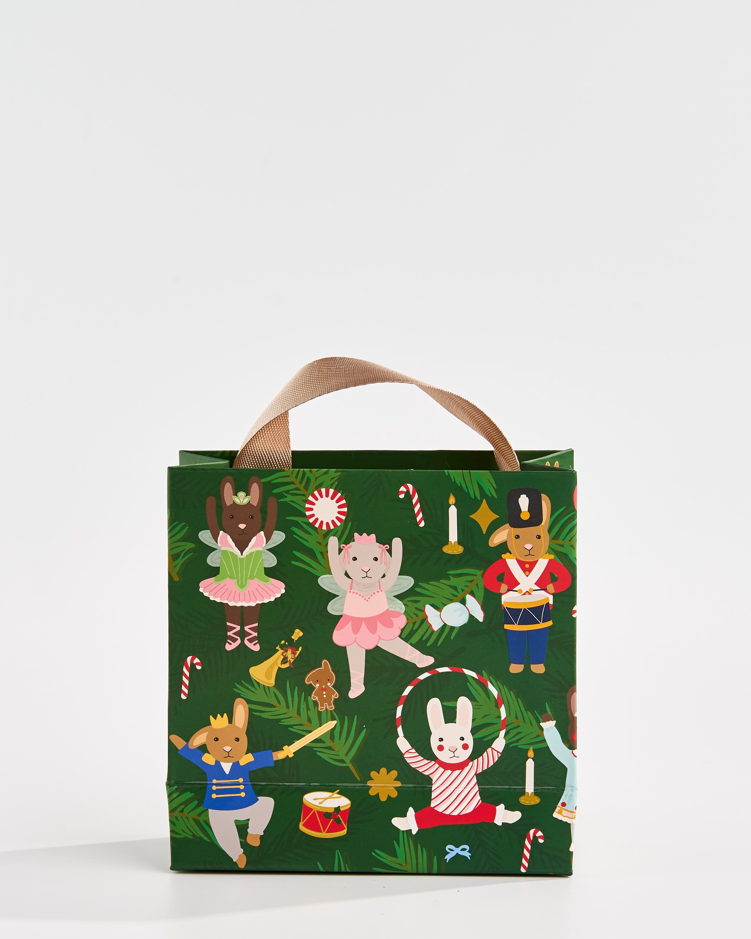 Small Nutcracker Gift Bag - Bunny Ballet