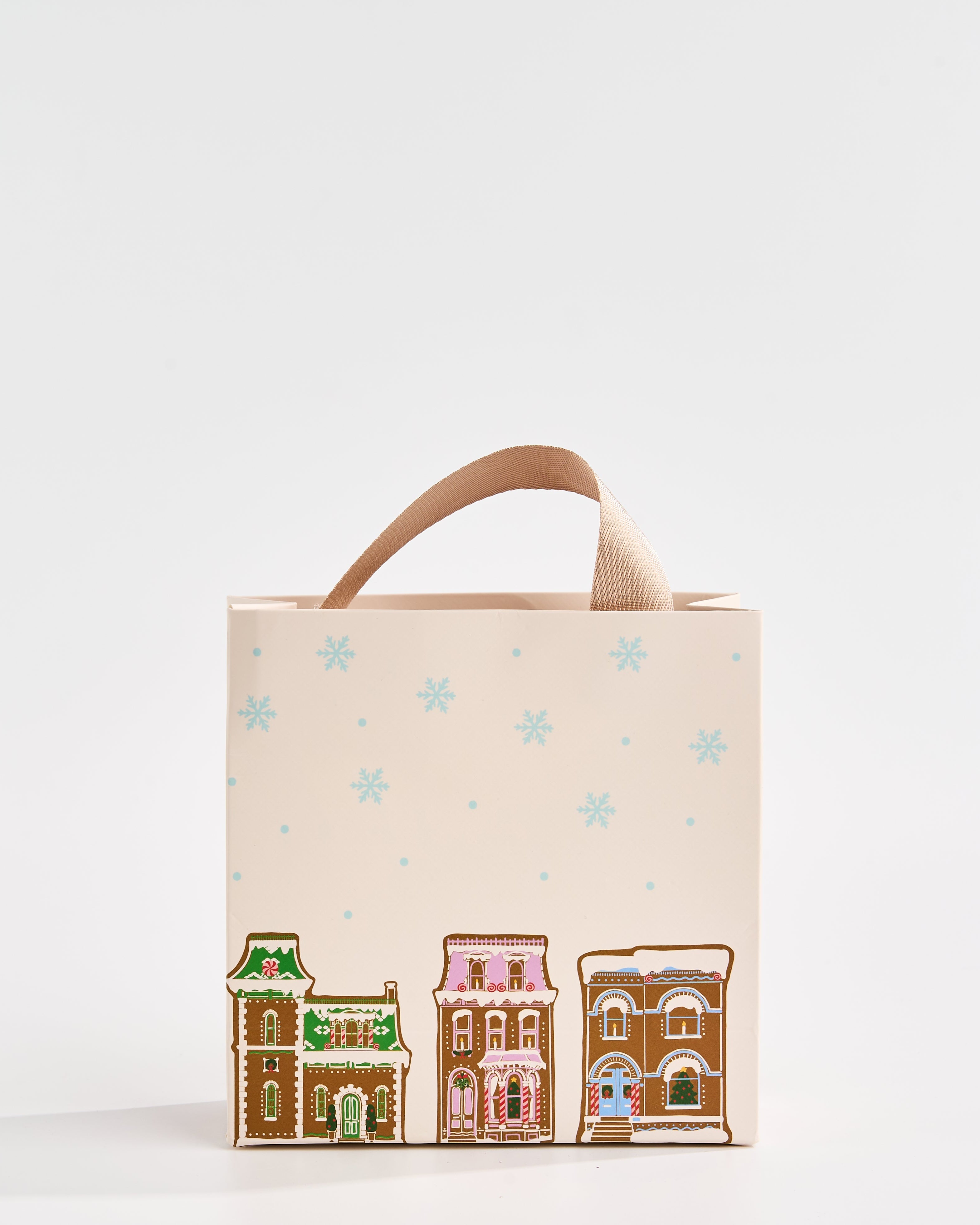 Small Home for the Holidays Gift Bag - Gingerbread Houses
