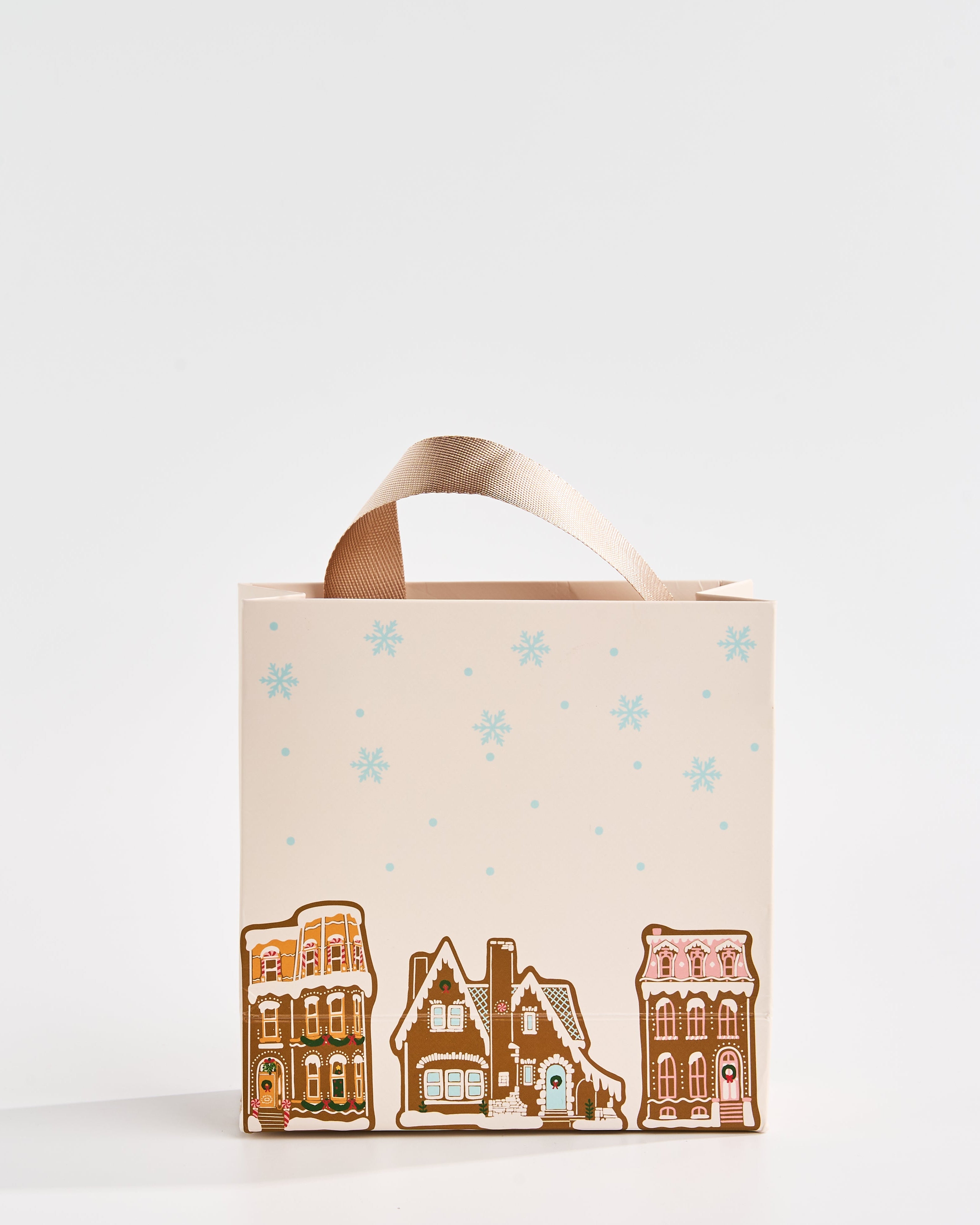 Small Home for the Holidays Gift Bag - Gingerbread Houses