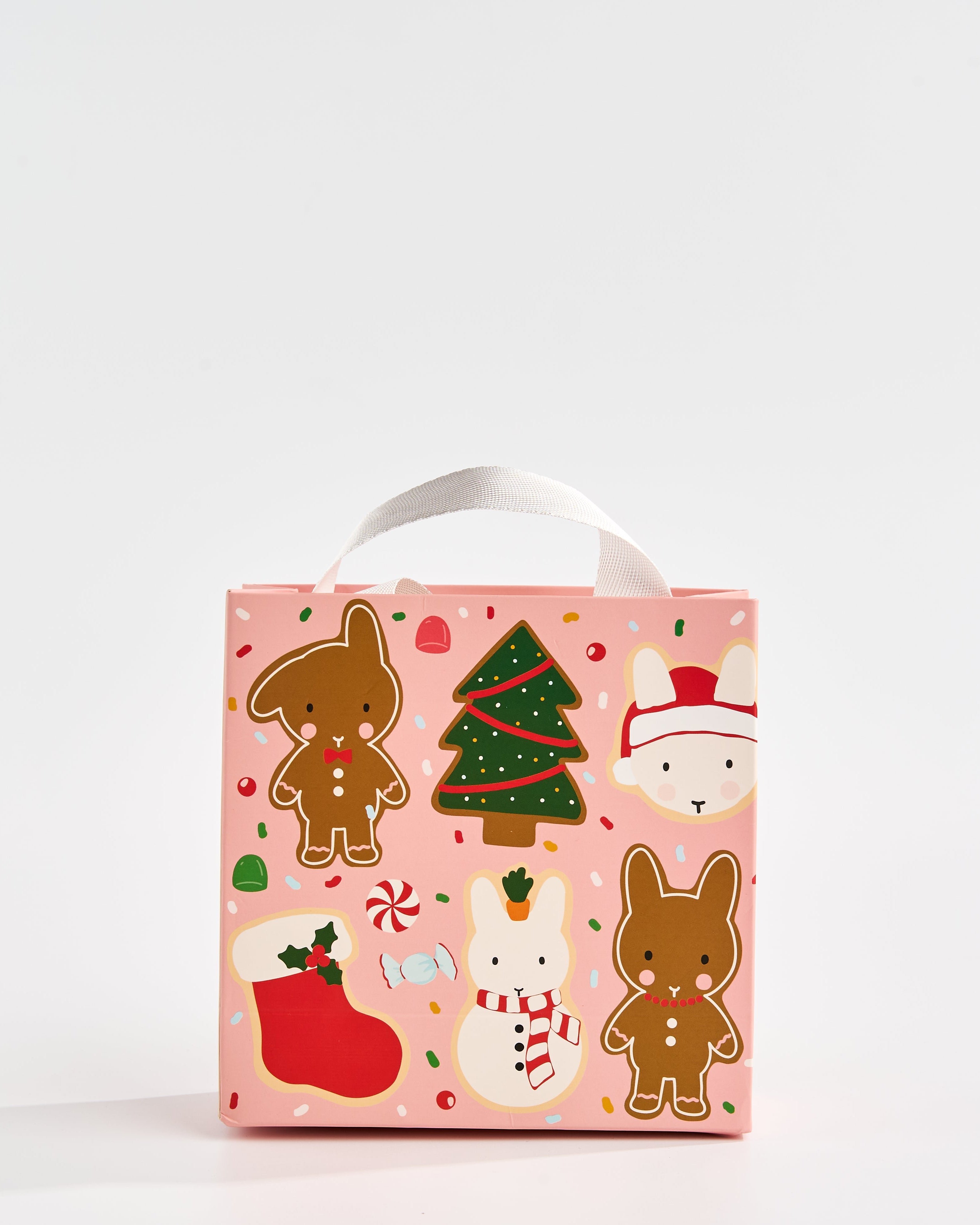 Small Sugar Plums & Gingerbread Buns Gift Bag - Christmas Cookies