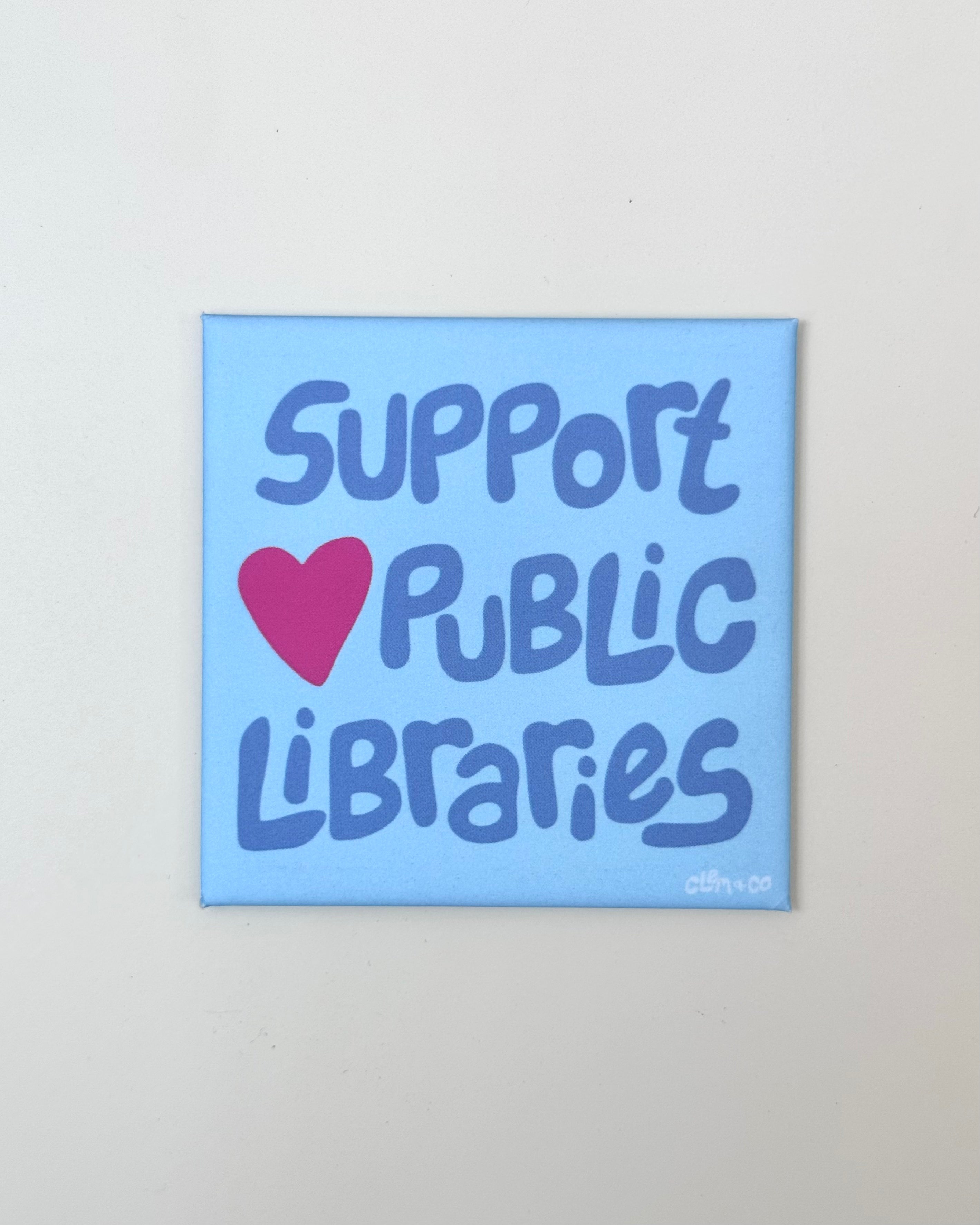 Support Public Libraries Magnet