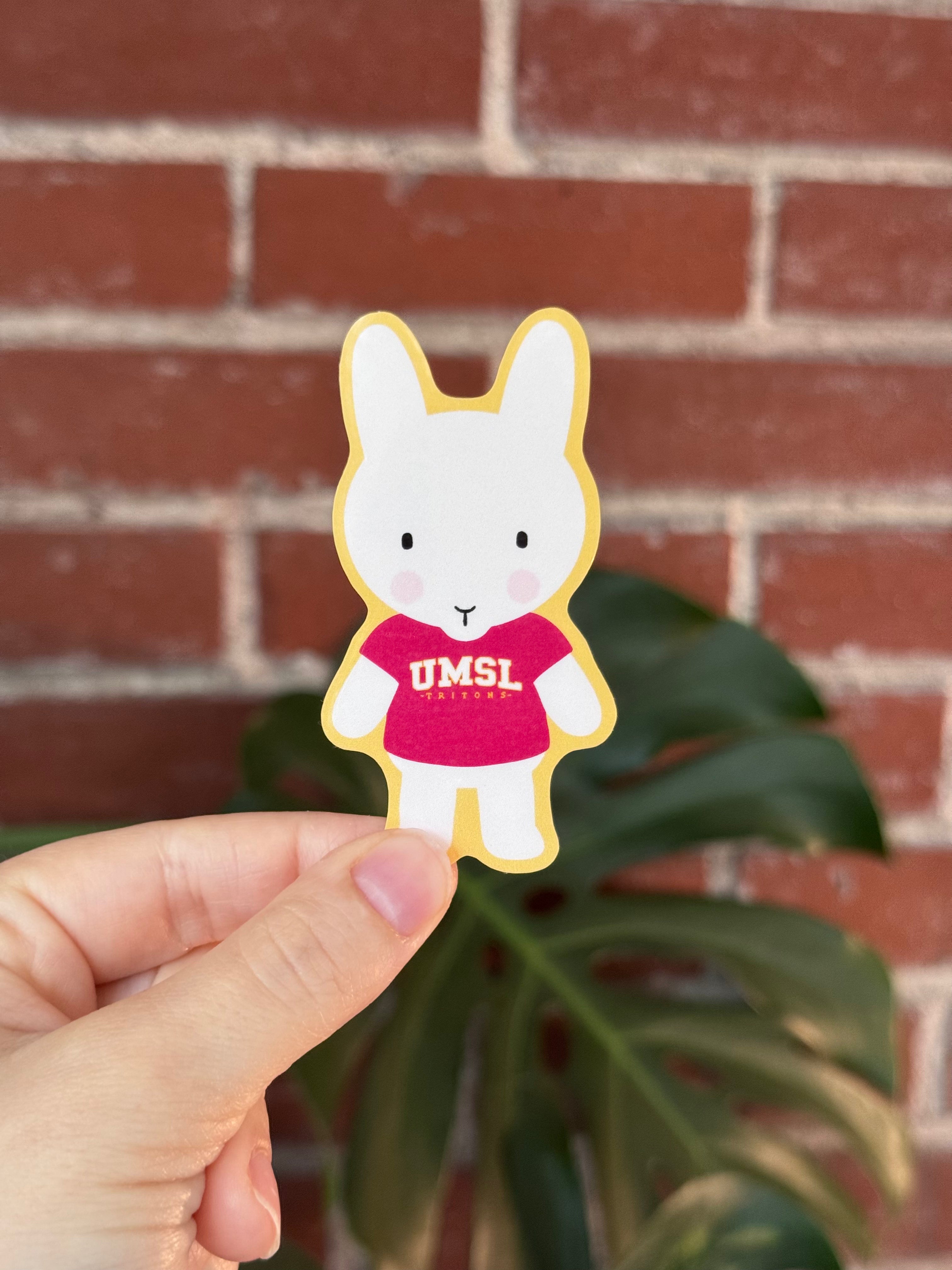 Clem Goes to College Sticker: UMSL Edition!