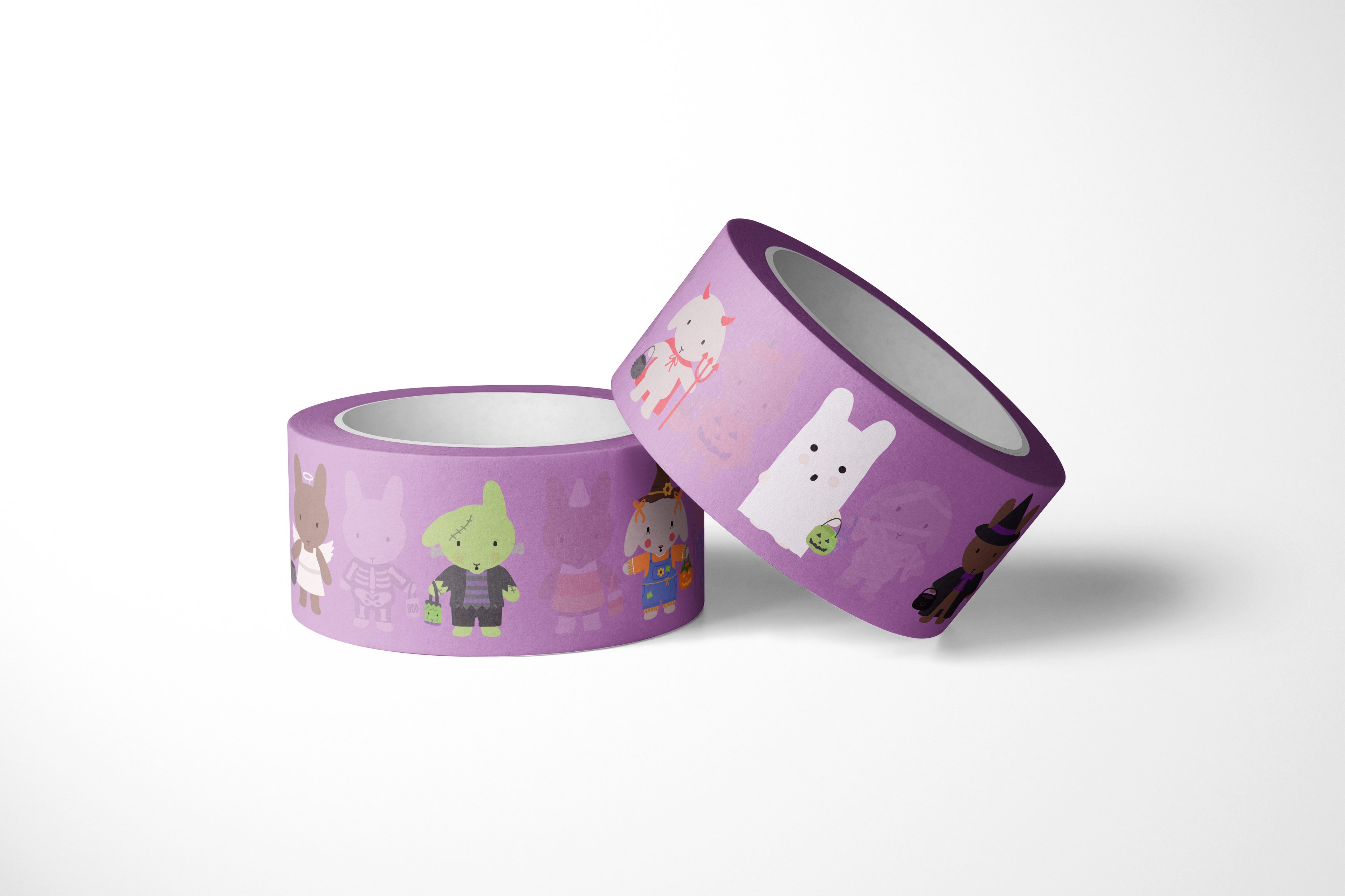 Halloween Parade Washi Tape - Bunnies