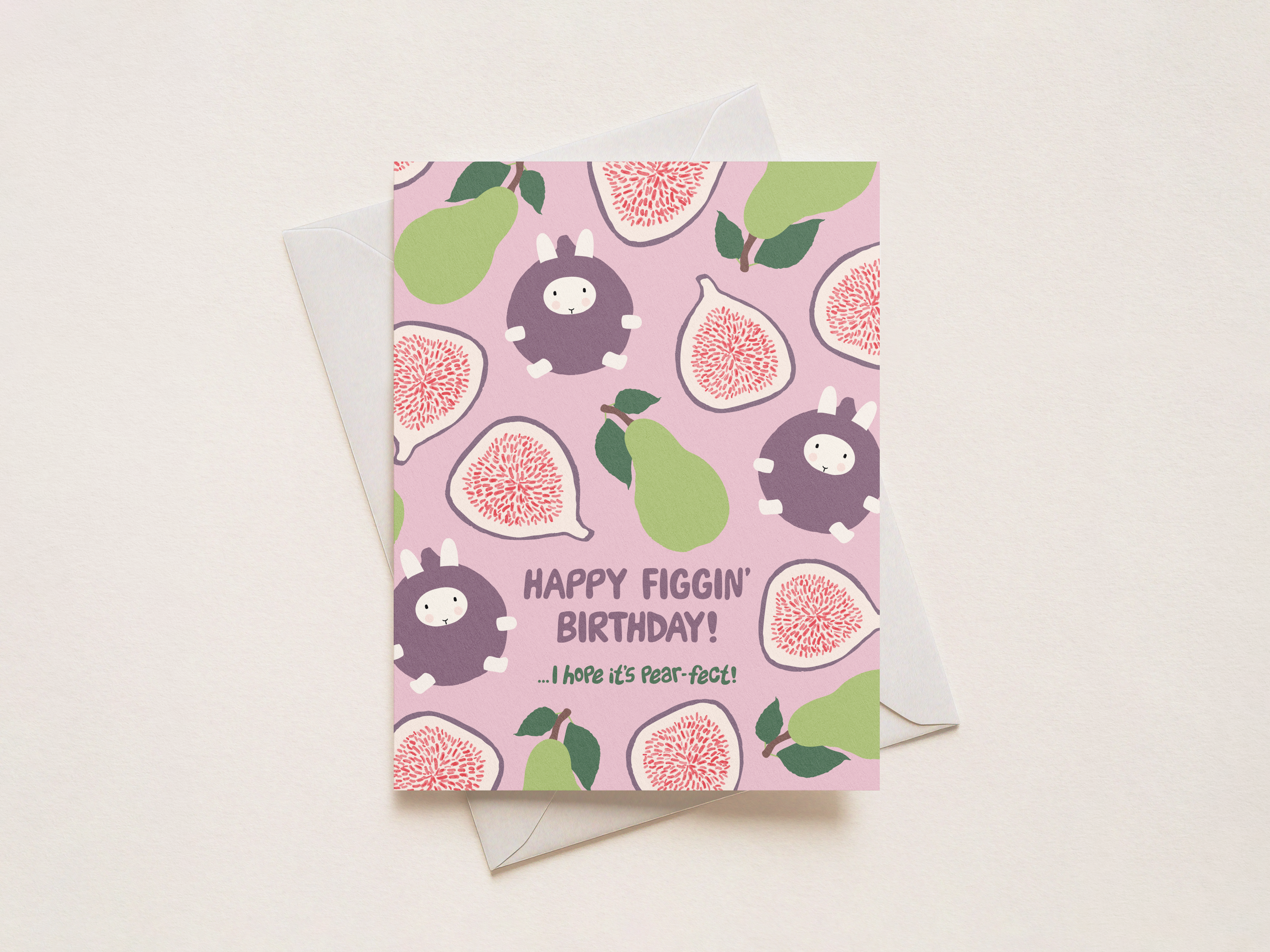 Happy Figgin’ Birthday Card