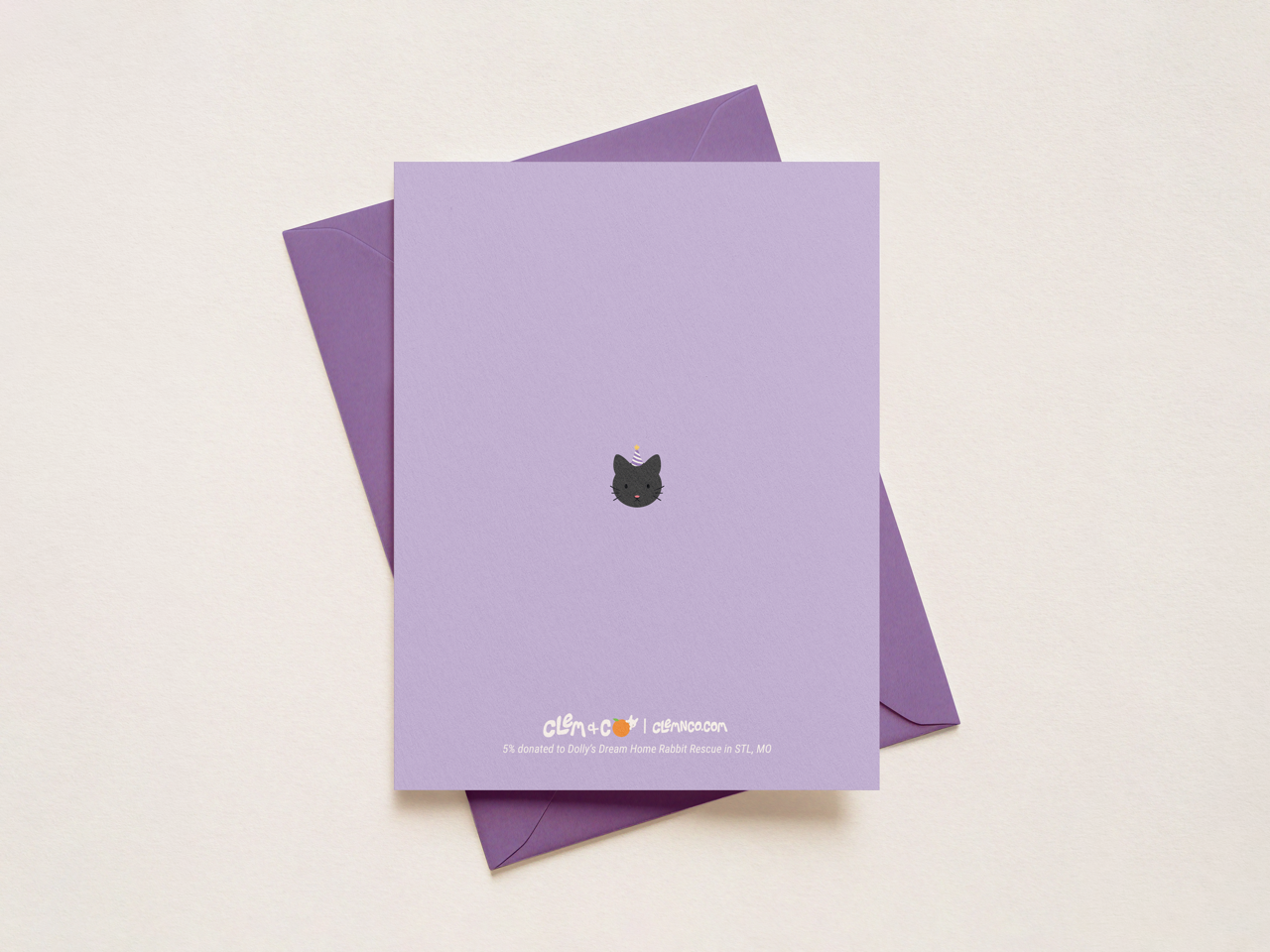 Have a Purr-fect Birthday Card - Phoebe the Black Cat
