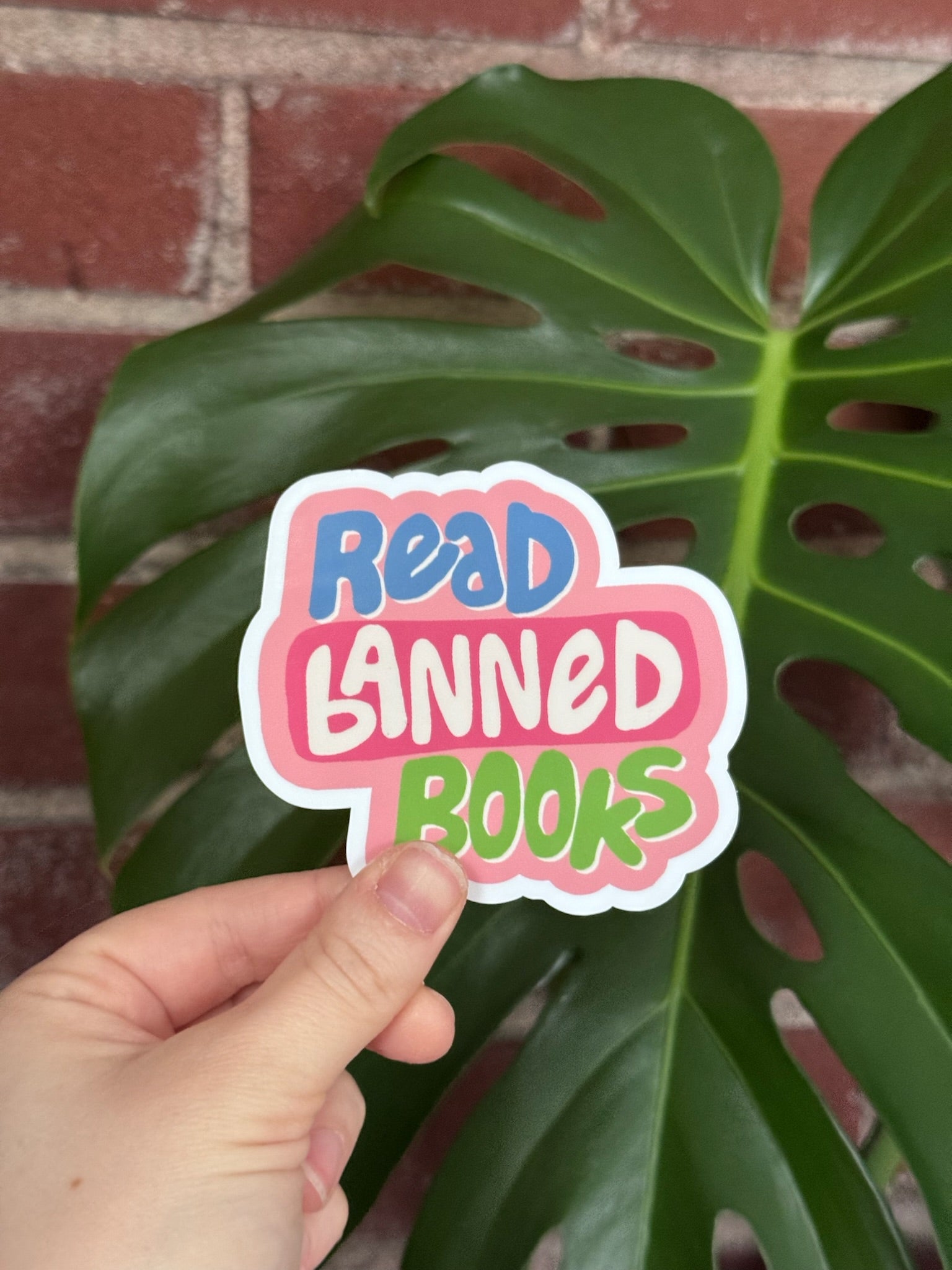 Read Banned Books Sticker