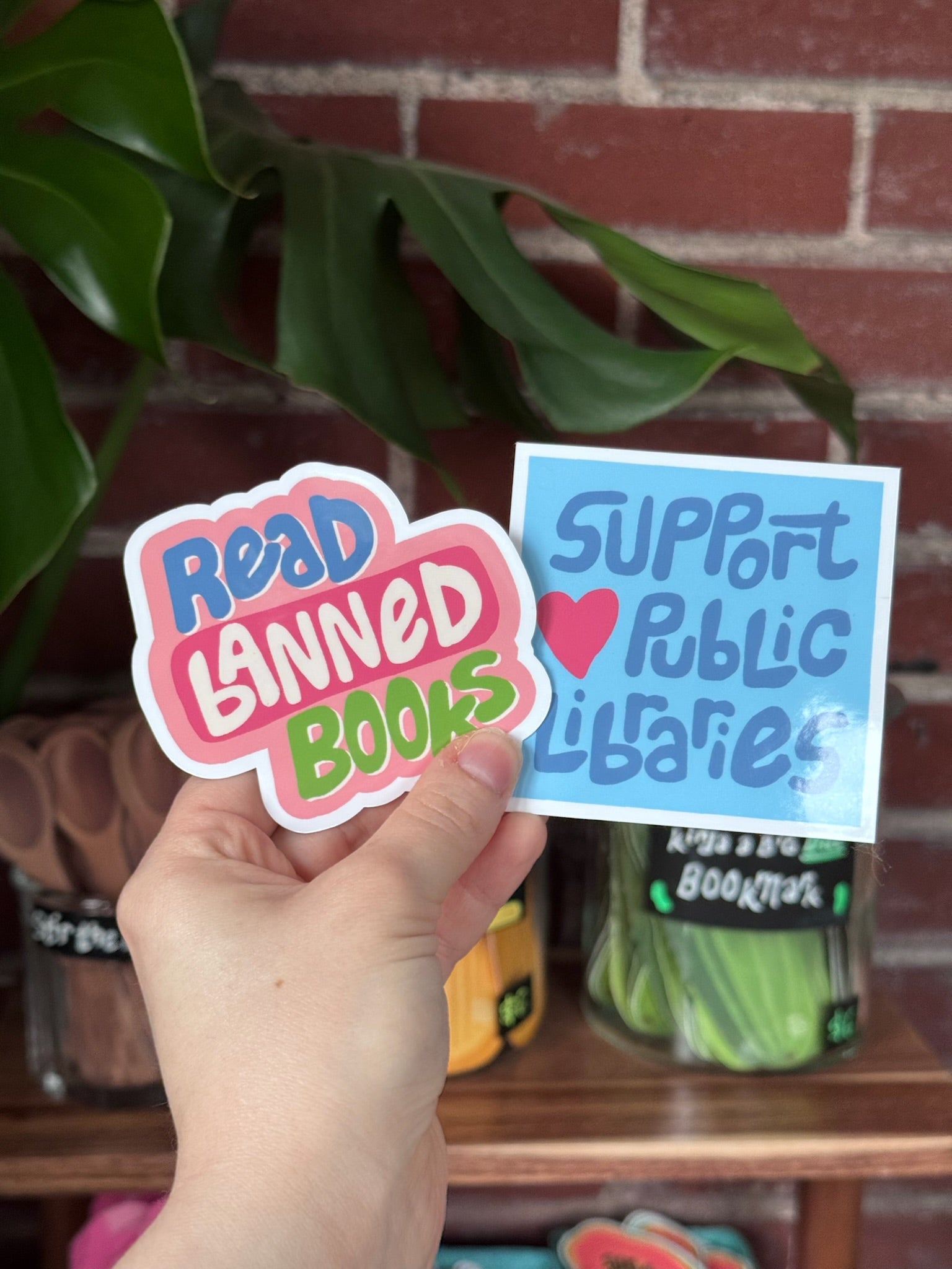 Read Banned Books Sticker