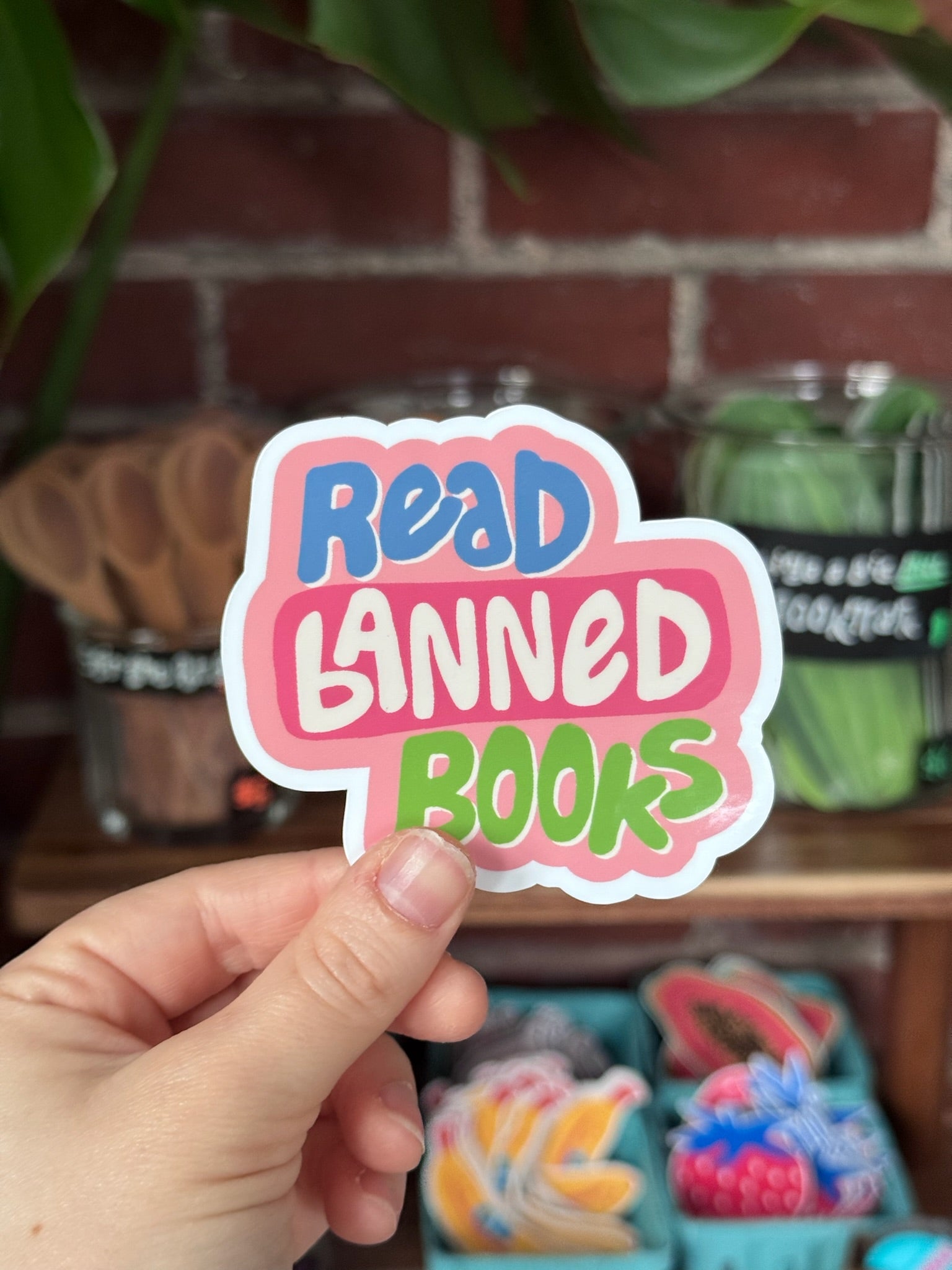 Read Banned Books Sticker