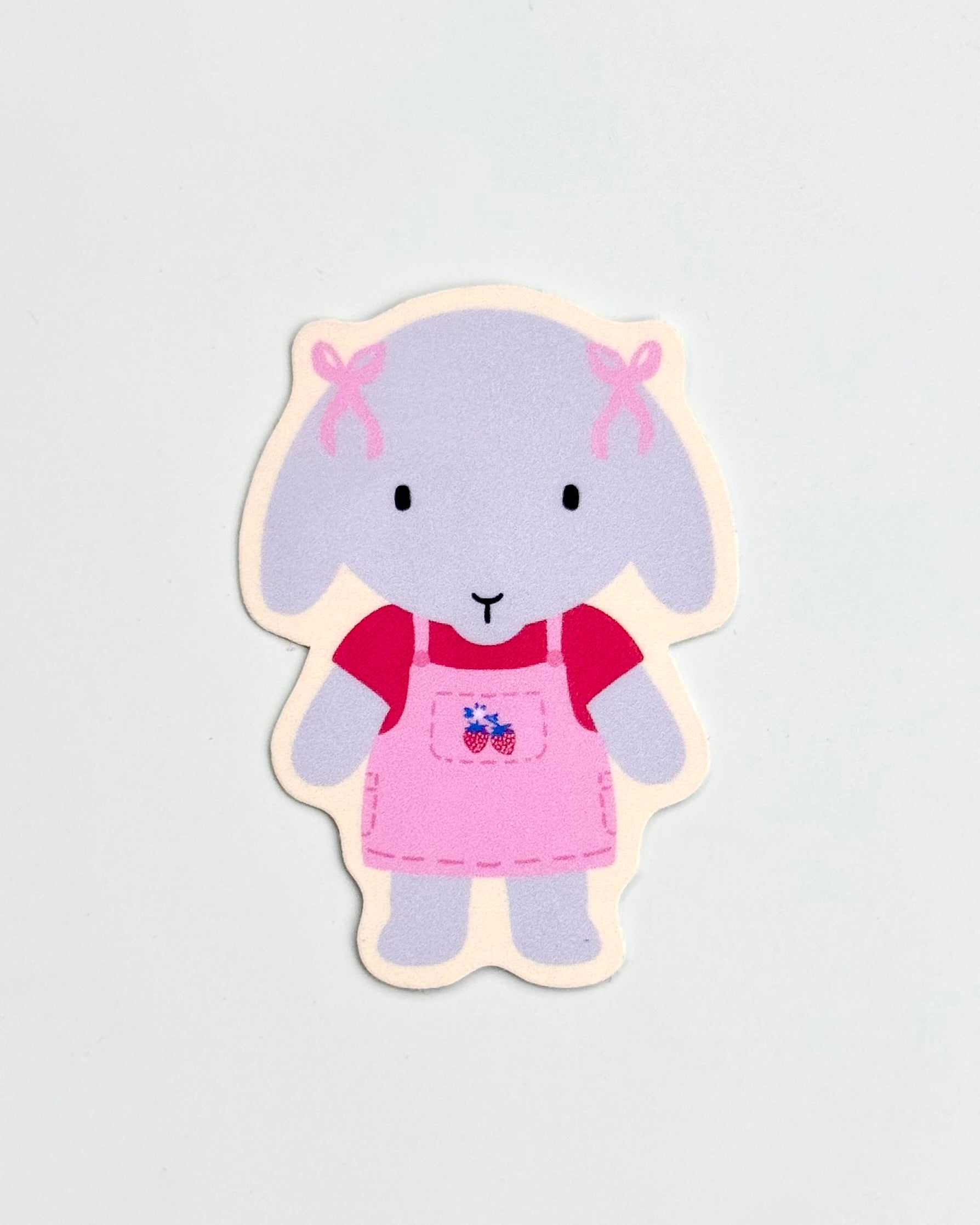 Buns in Fruity Overalls Stickers