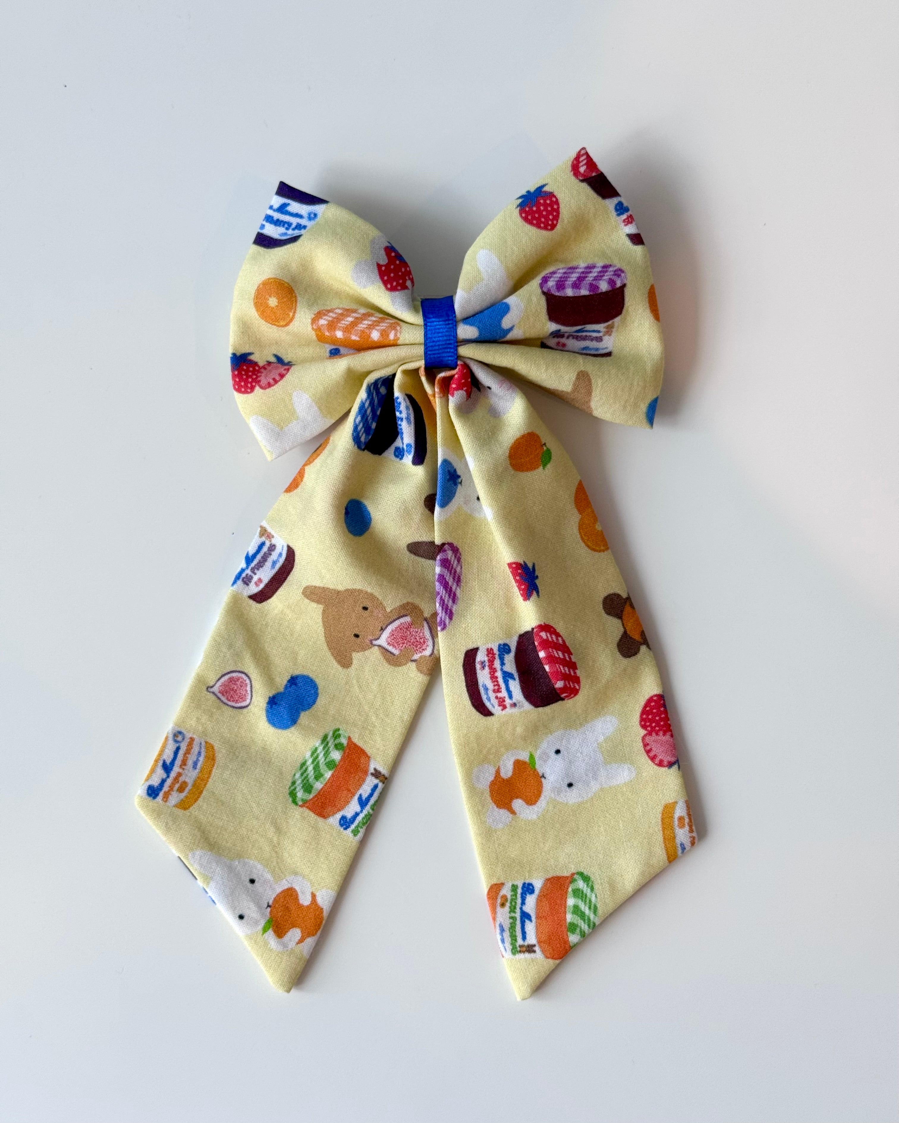 "Bun Maman" Bunnies & Jam Sailor Bow - Clem & Co x Sweets for Reese