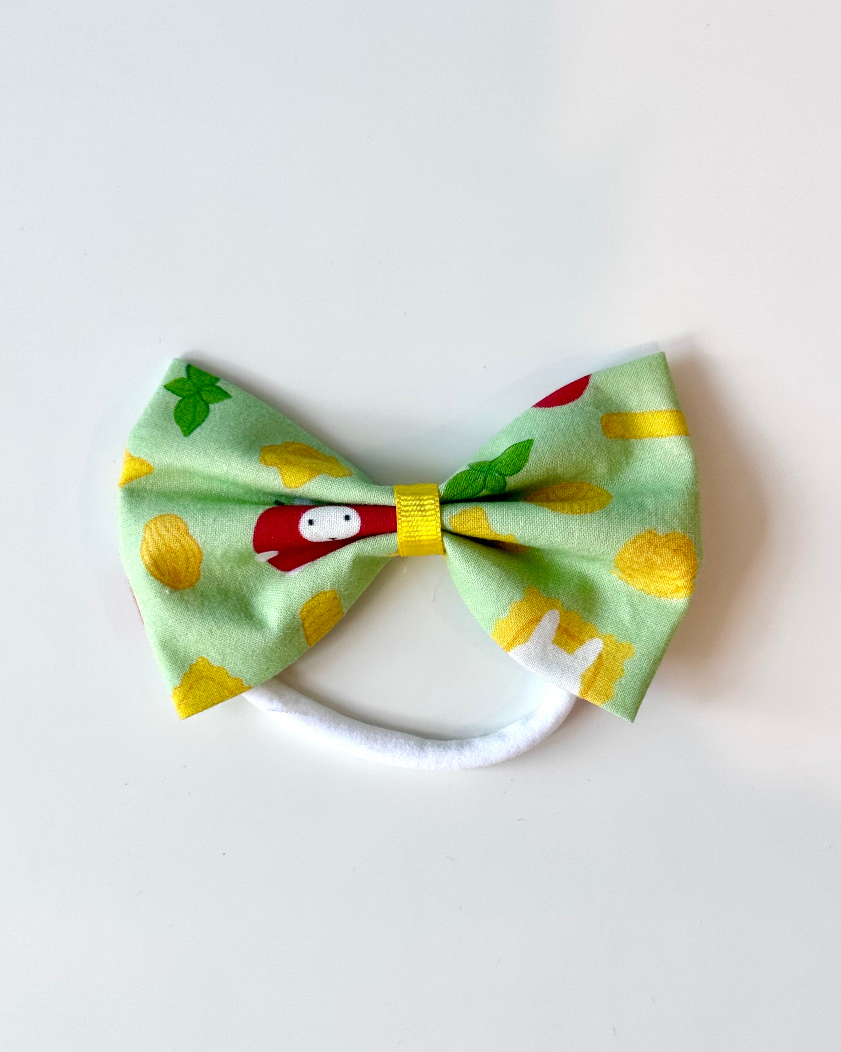 Pasta Party Italian Clem Headband Bow - Clem & Co x Sweets for Reese