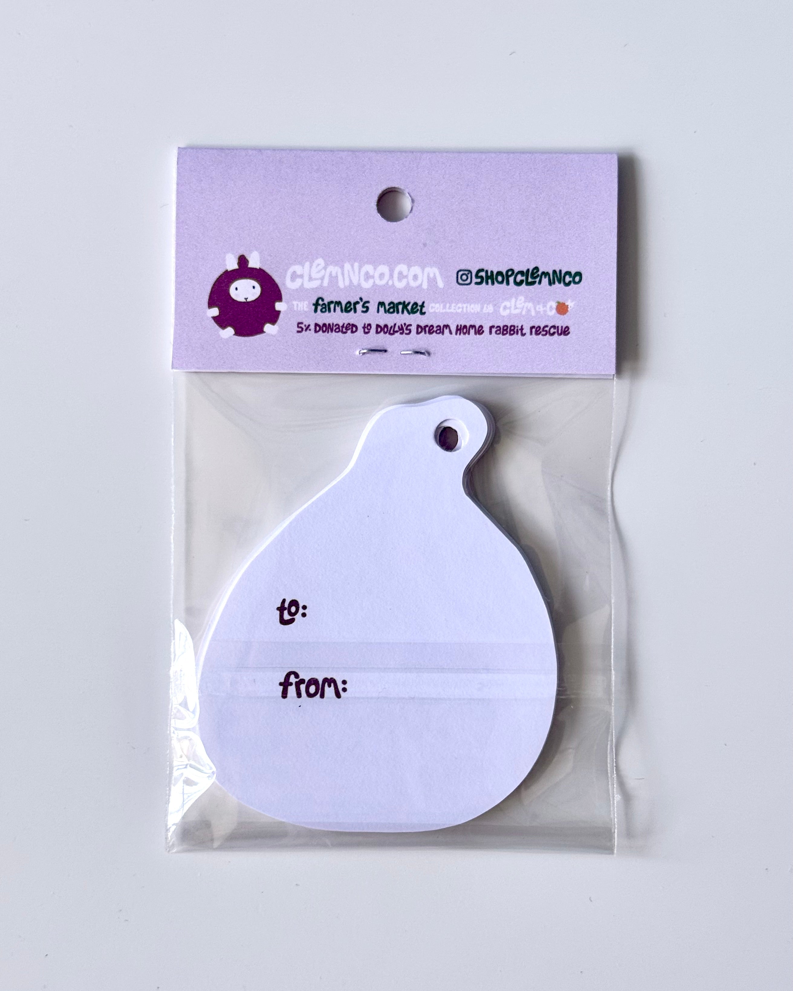 Fig Gift Tag Set of 8