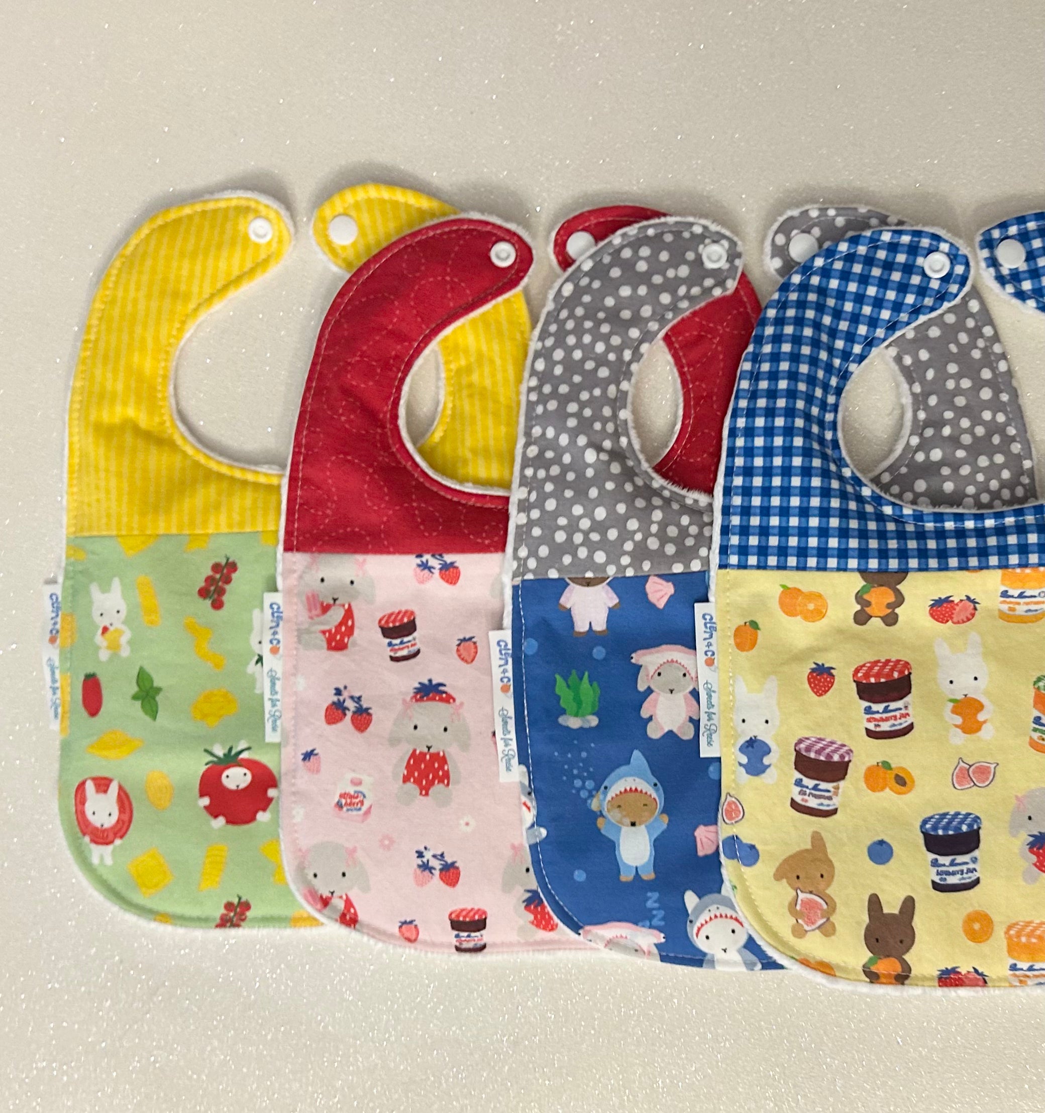 Clem & Co x Sweets for Reese Baby Bibs