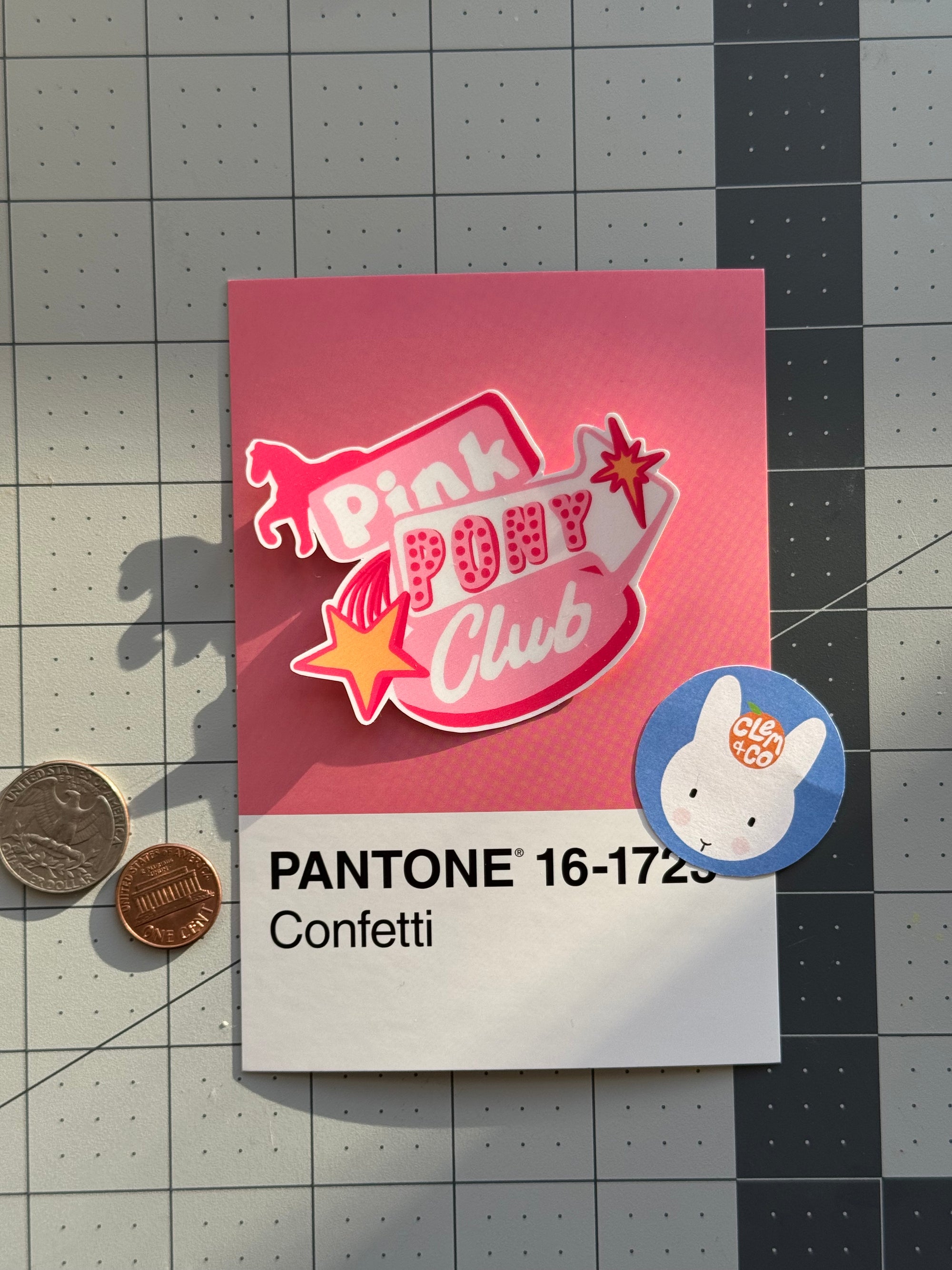 Pink Pony Club Sticker