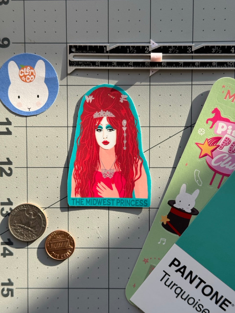 THE Midwest Princess Sticker