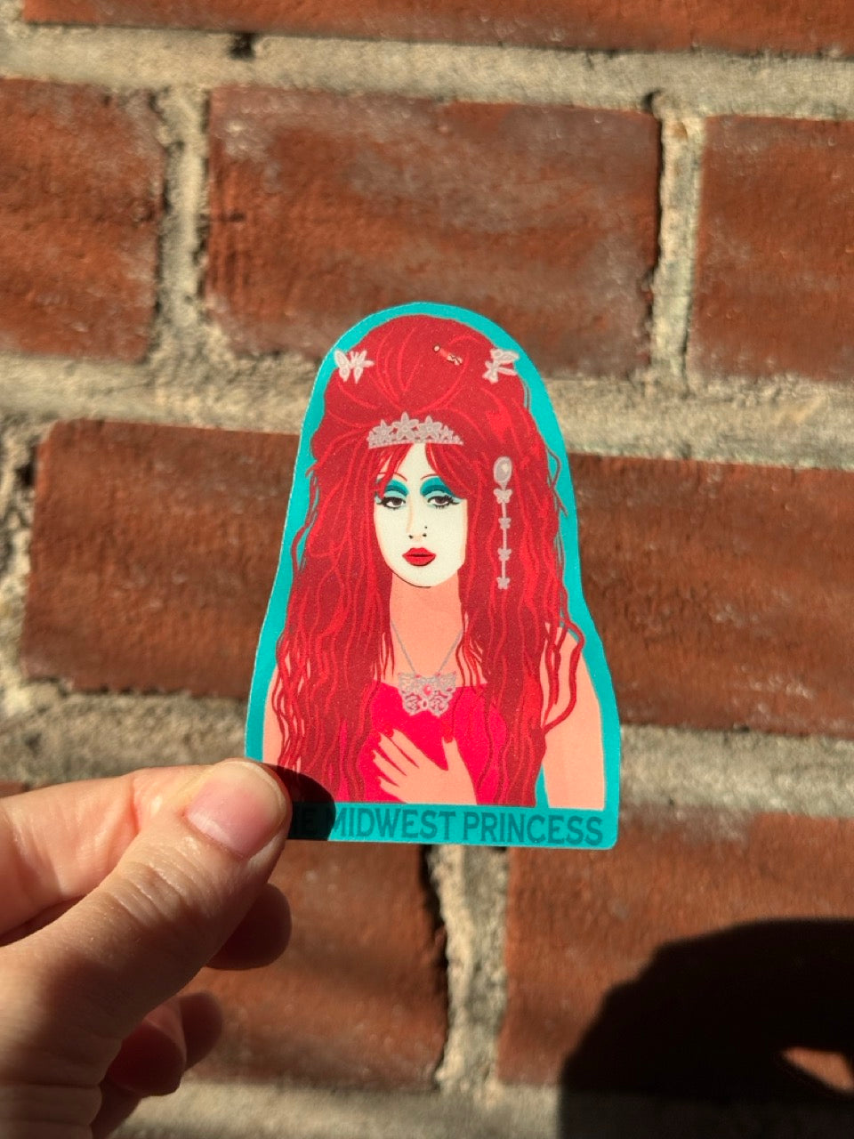 THE Midwest Princess Sticker