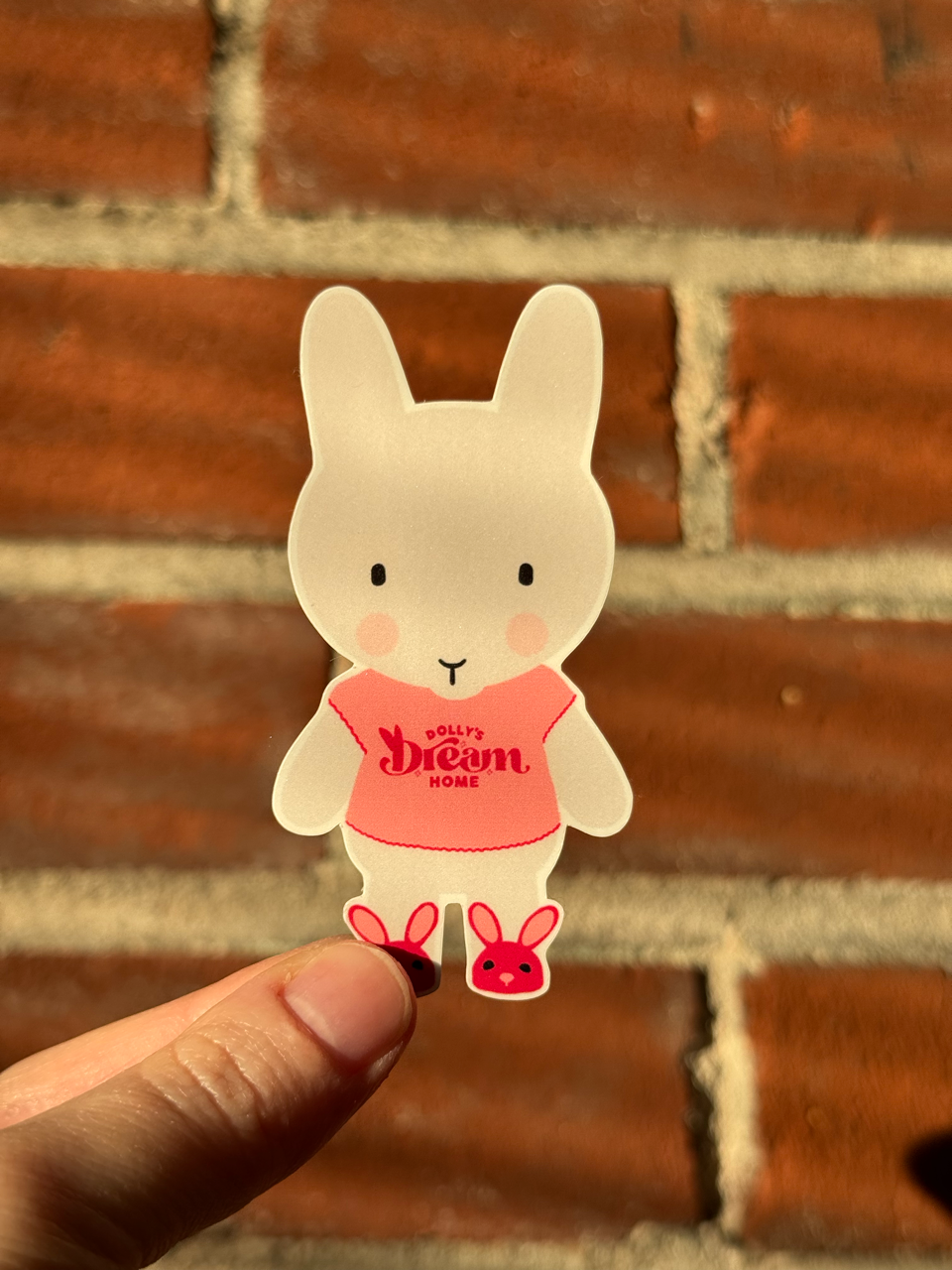 Dolly’s Dream Home Clem the Bun Sticker