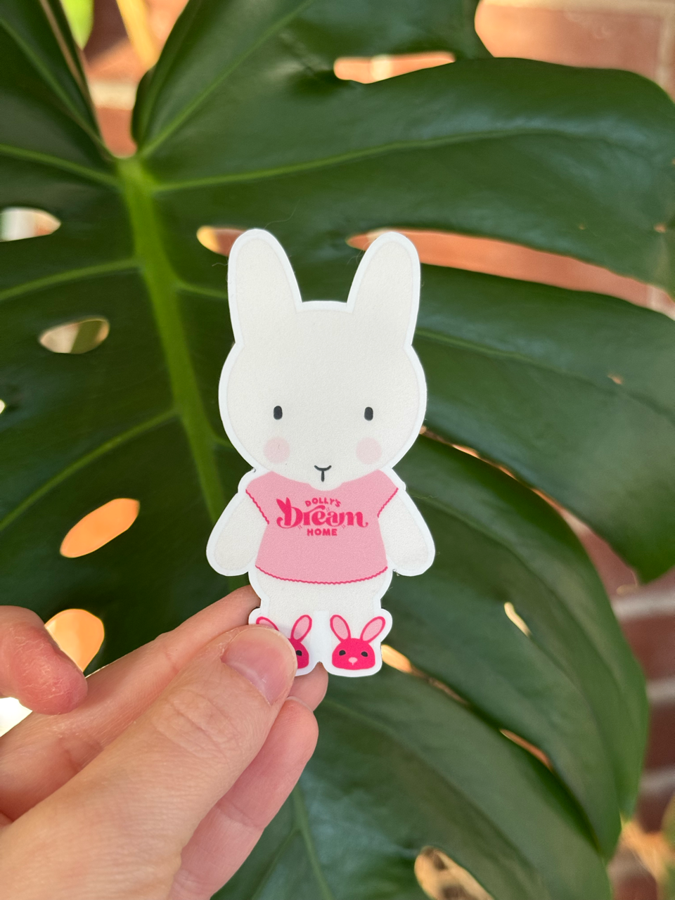 Dolly's Dream Home Rabbit Rescue Clem the Bun Magnet