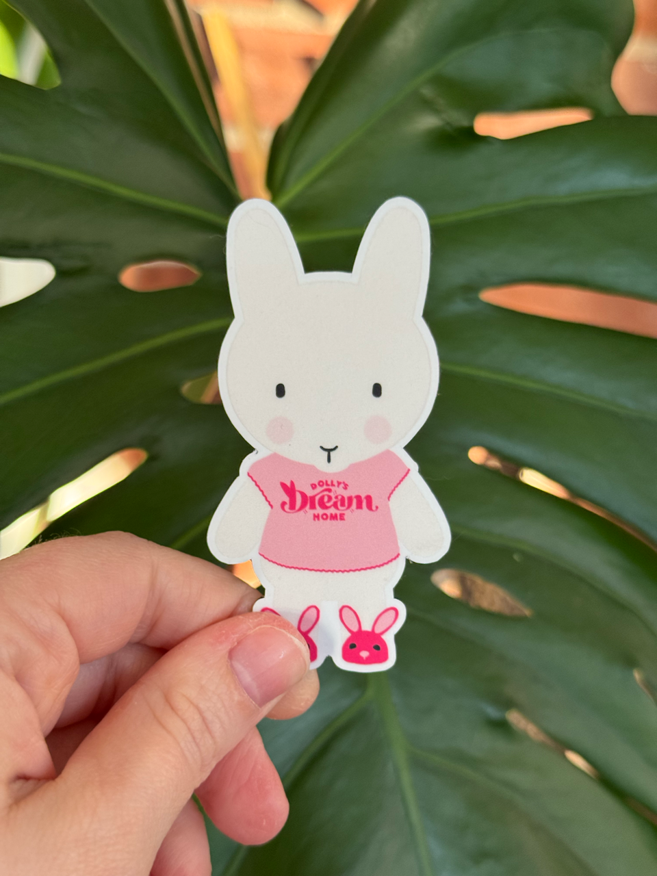 Dolly's Dream Home Rabbit Rescue Clem the Bun Magnet