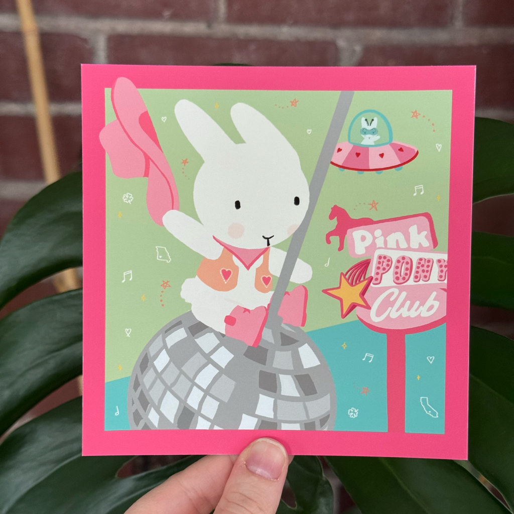 Clem the Bun Midwest Princess Print