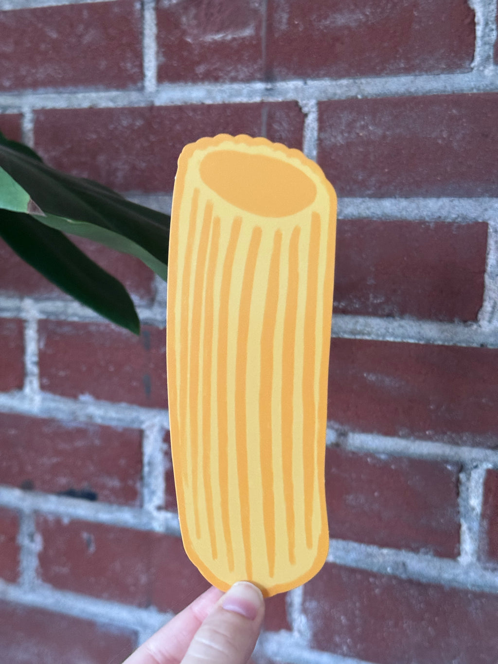 Rigatoni Pasta Bookmark