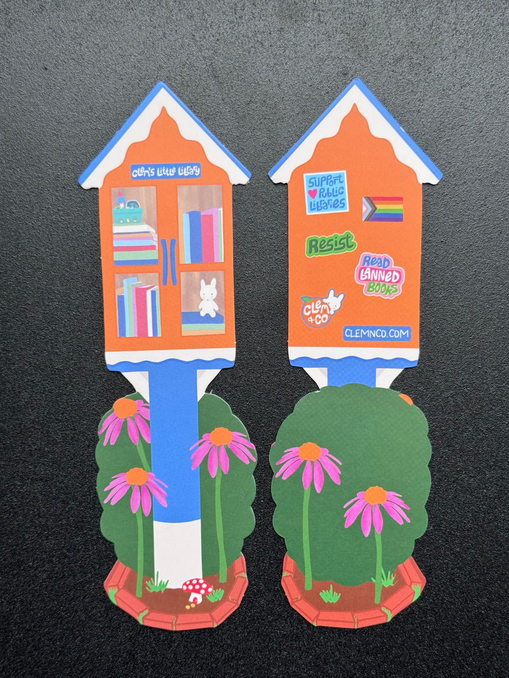 Little Library Bookmark