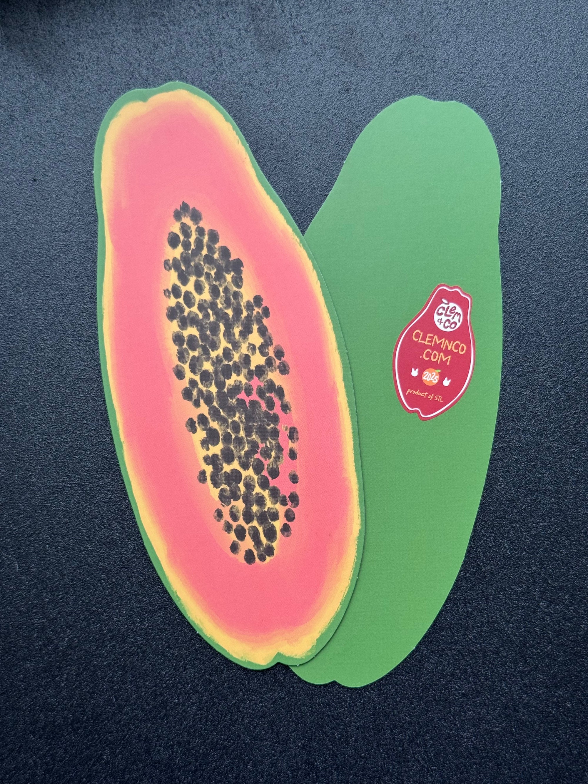 Papaya Bookmark
