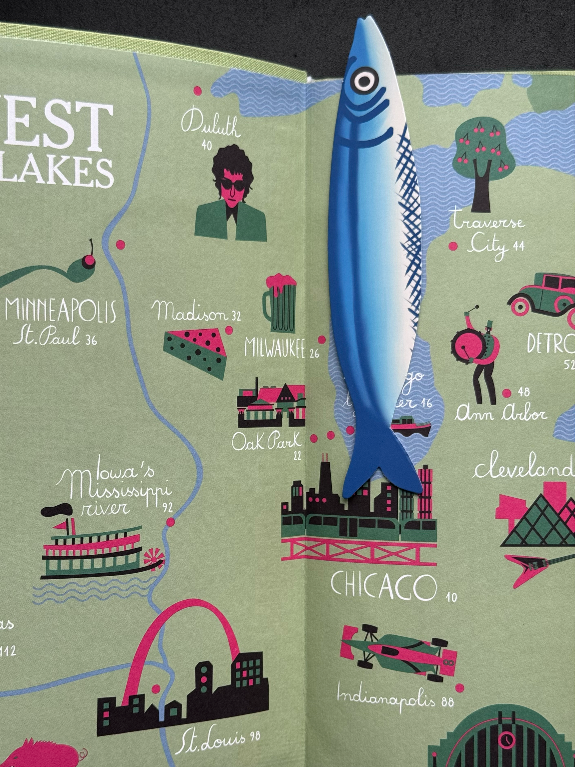 Sardine Bookmark