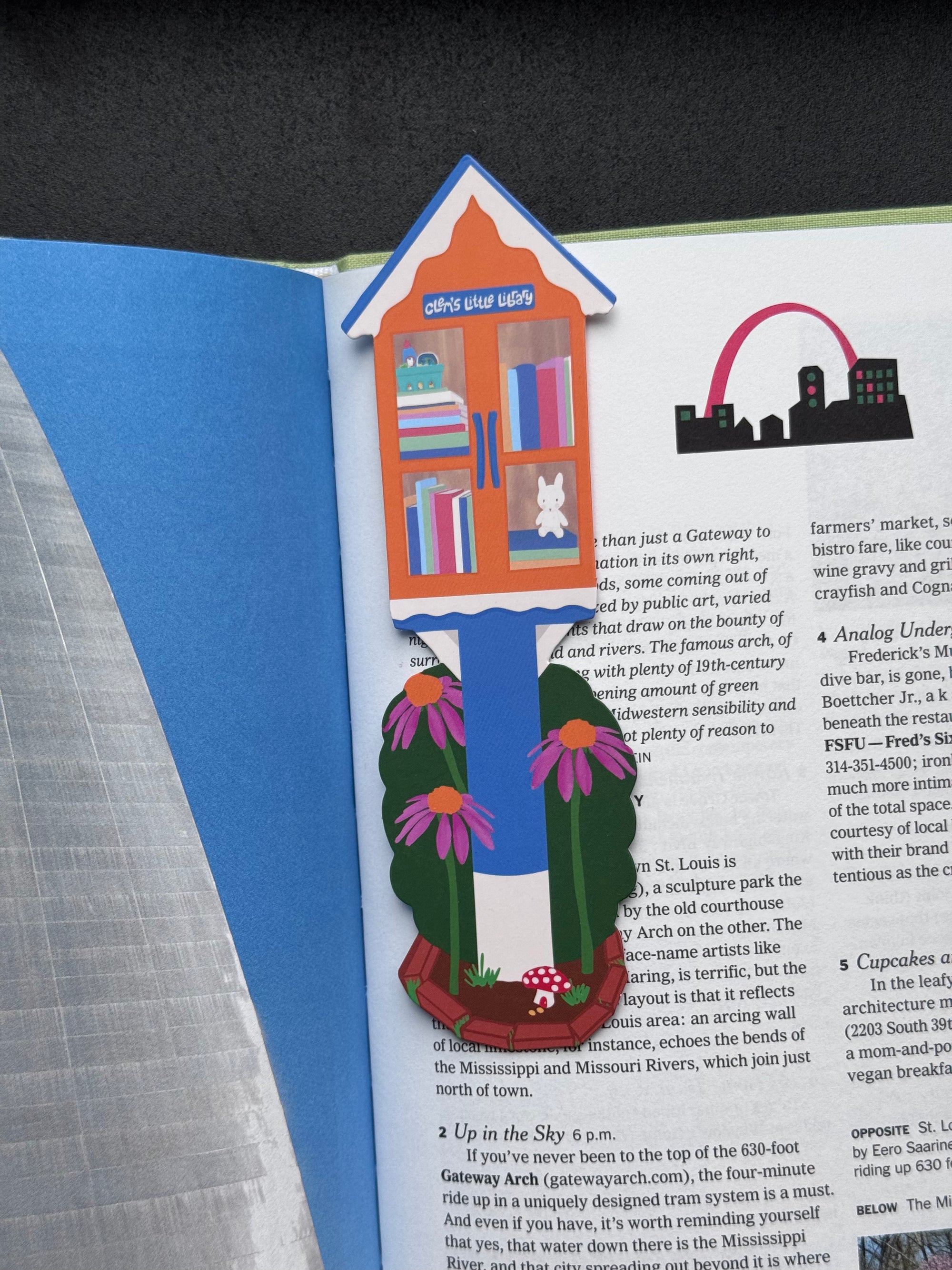 Little Library Bookmark