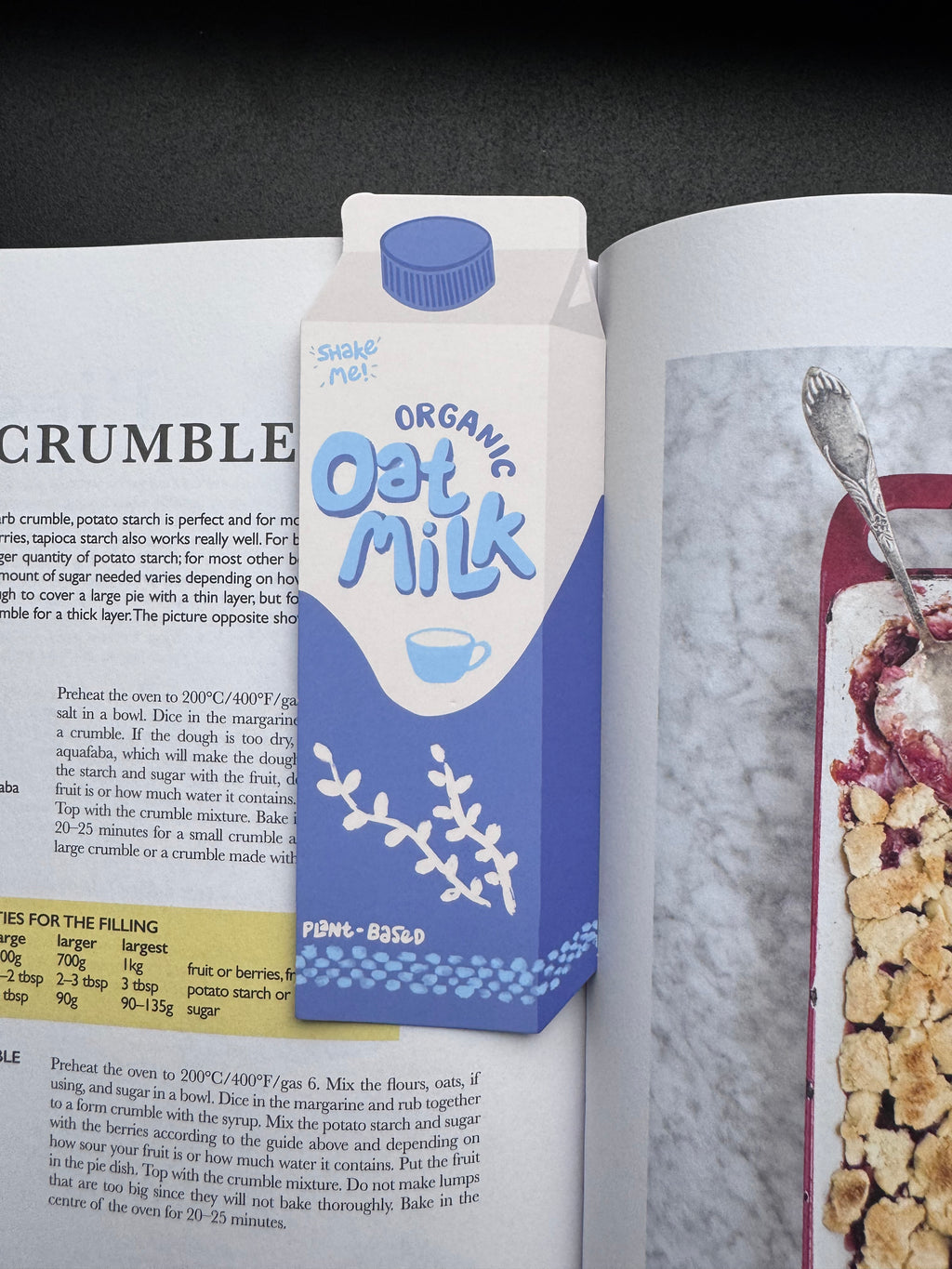 Oat Milk Bookmark