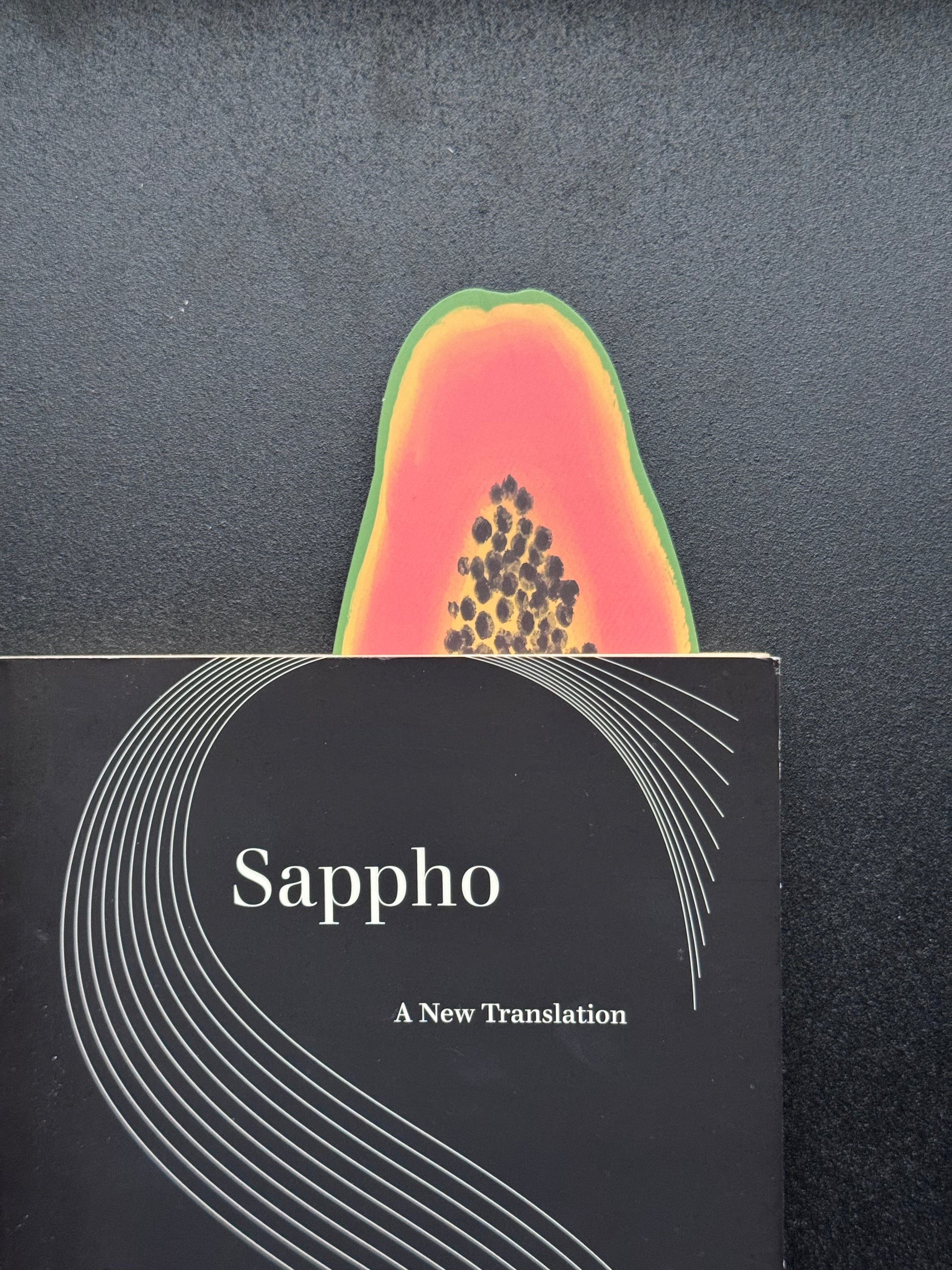 Papaya Bookmark