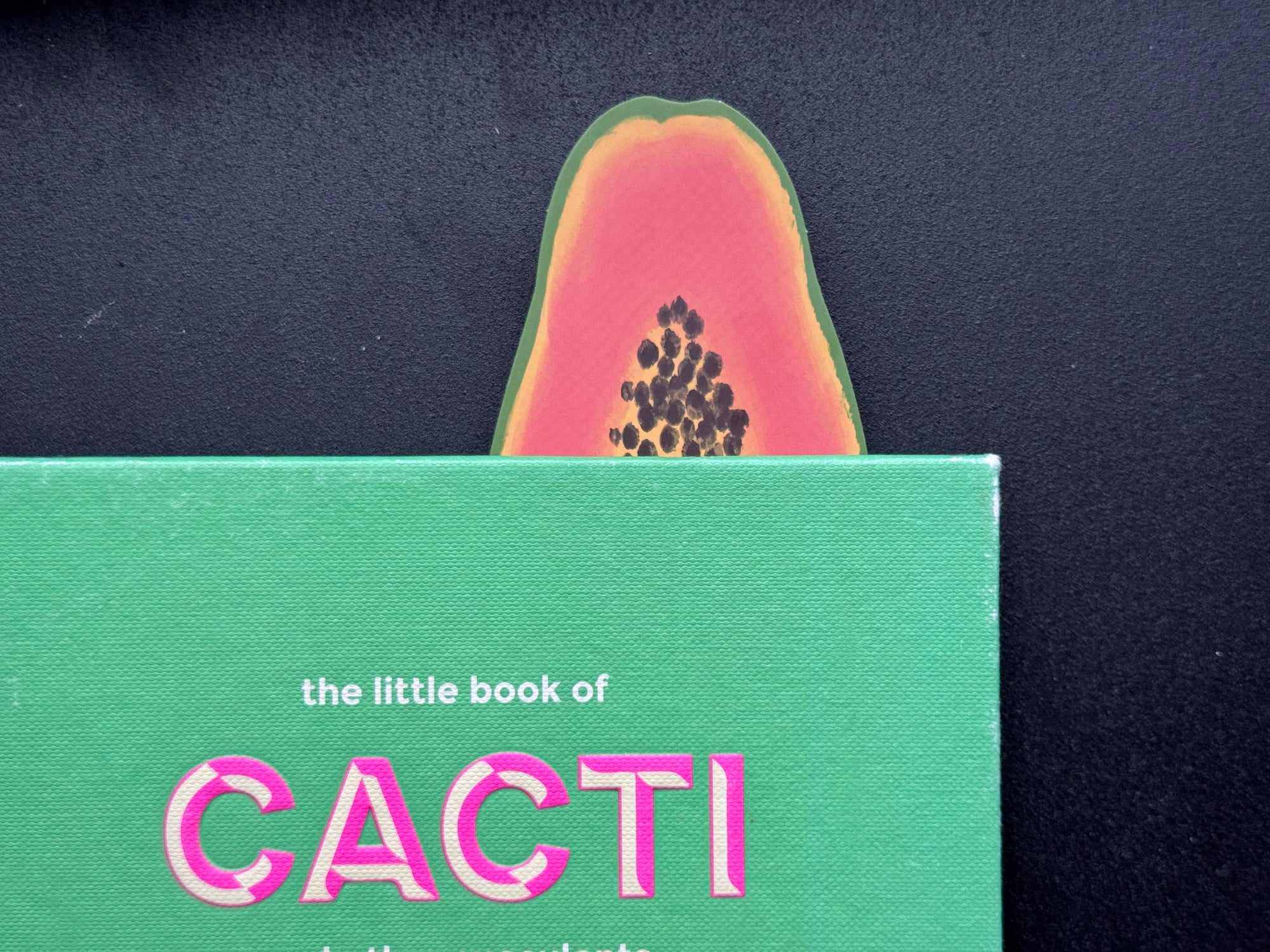Papaya Bookmark