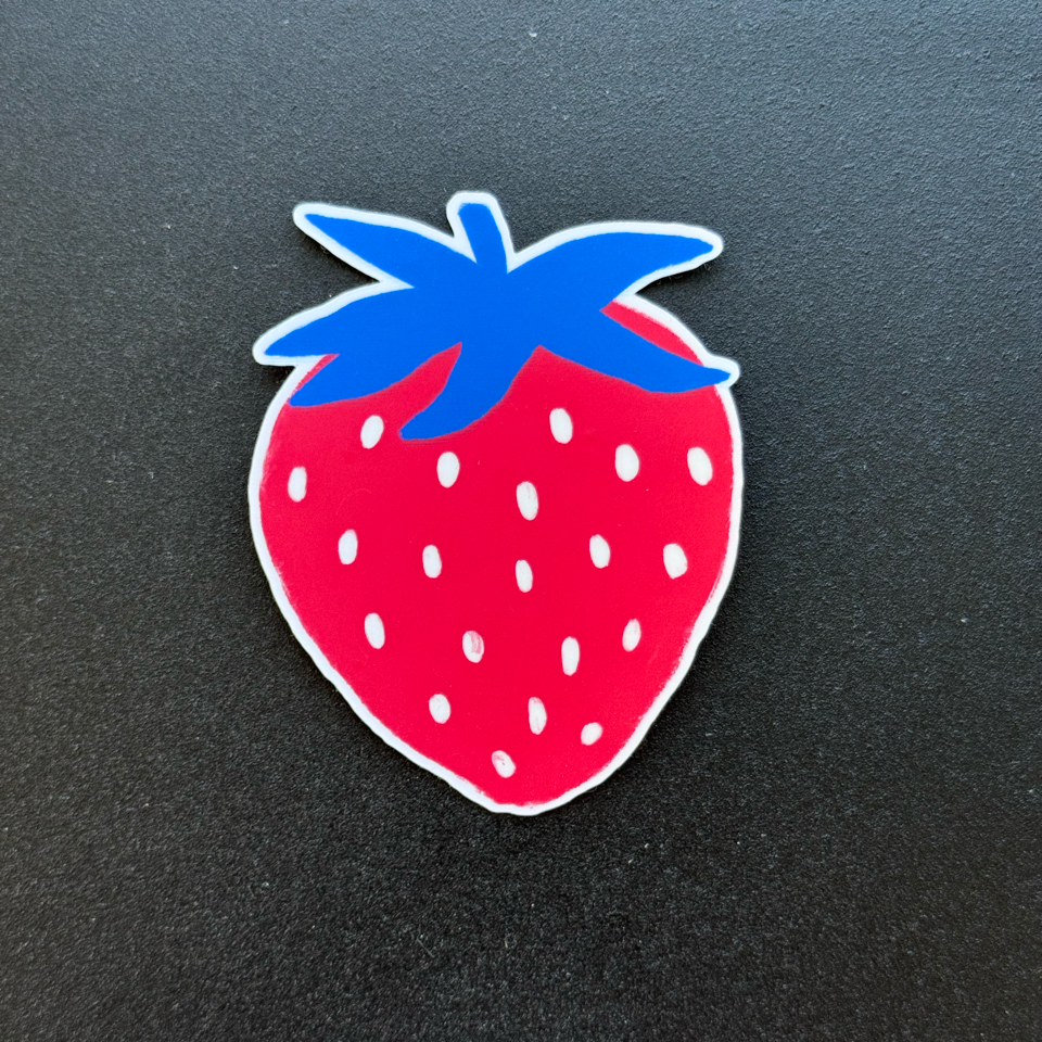 Strawberry Sticker