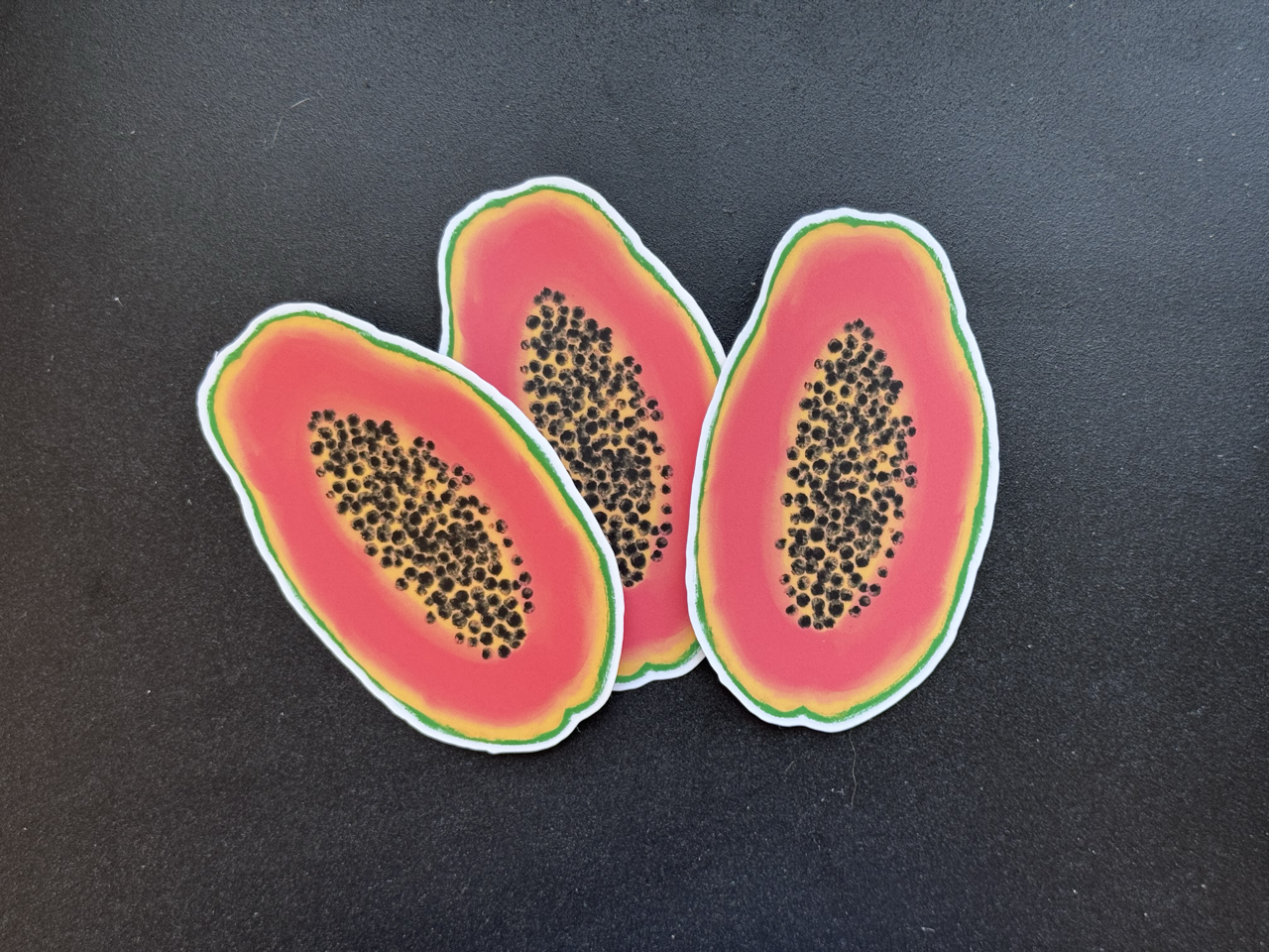 Papaya Sticker